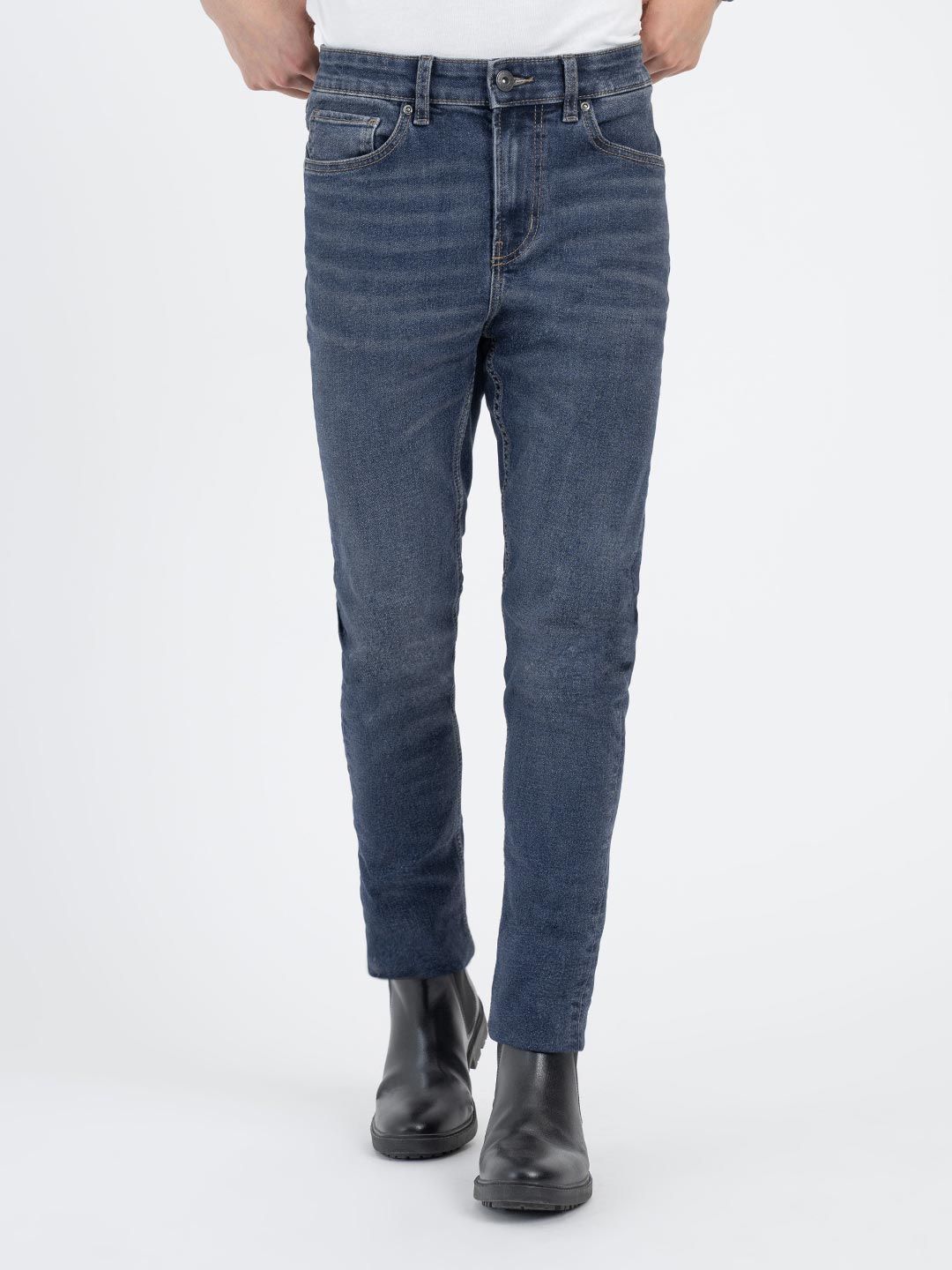 Red Tape Men Regular Fit Mid-Rise Stretchable Jeans