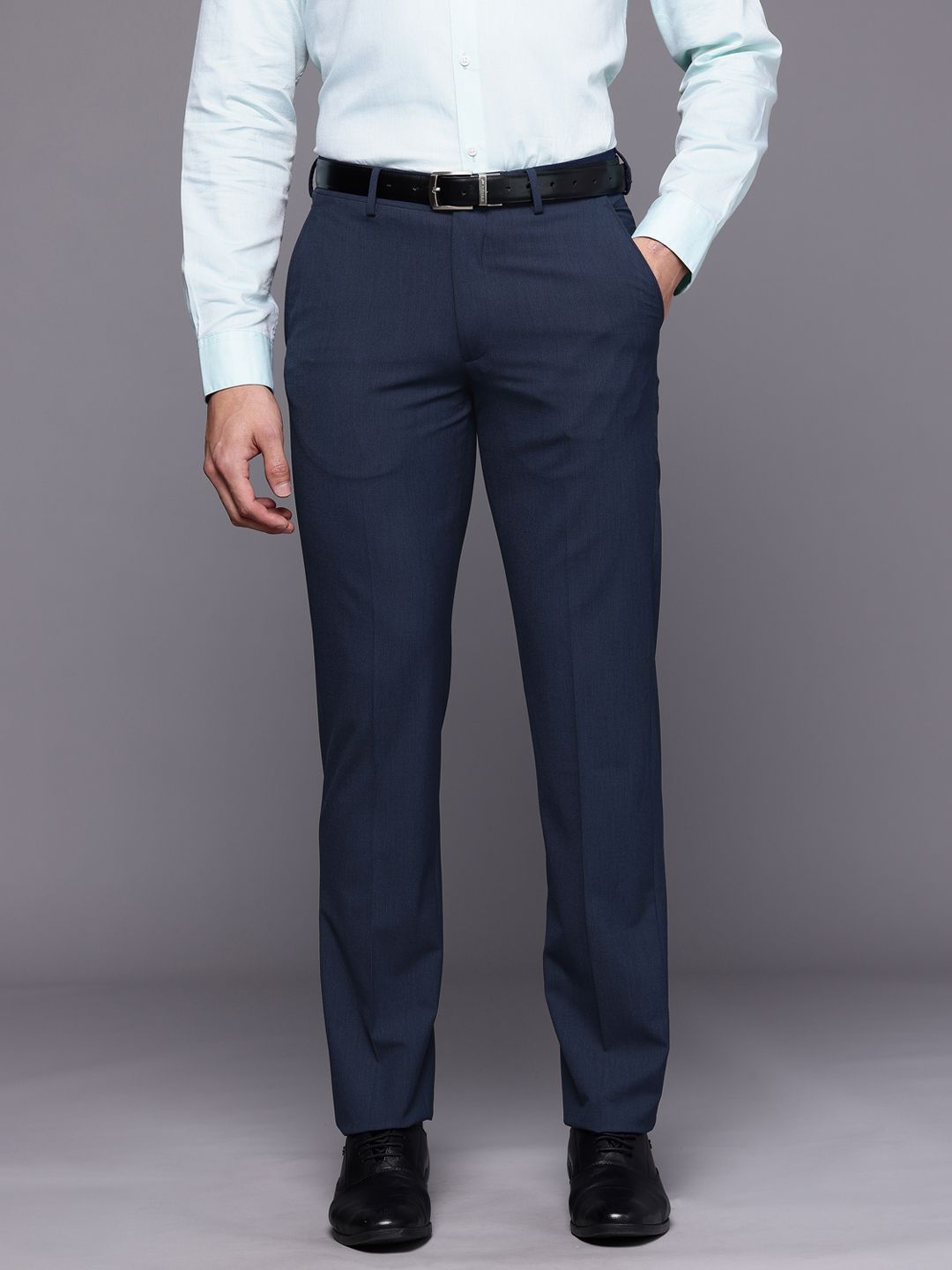 Louis Philippe Men Formal Trousers