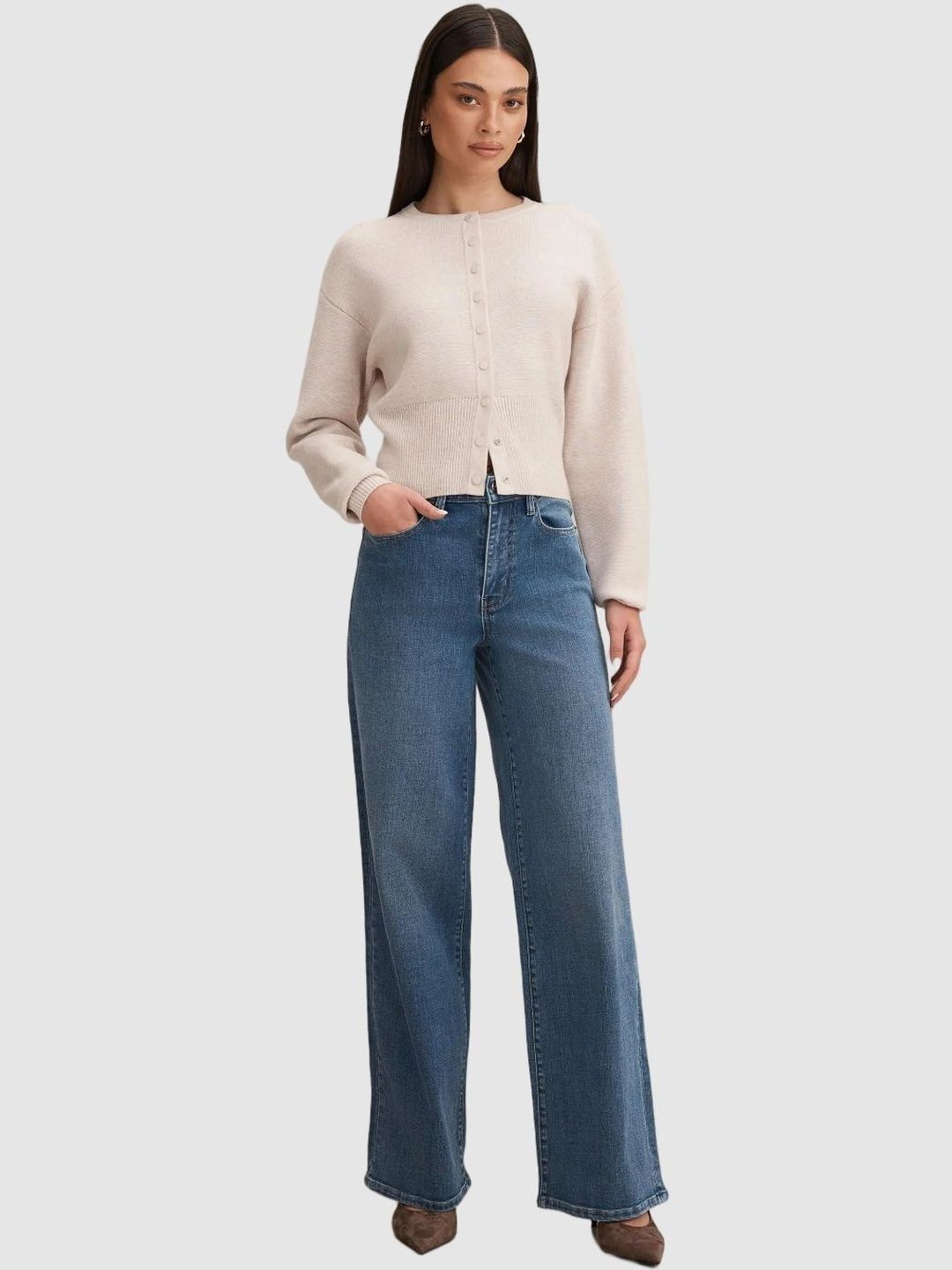 Slim Fit Mid-Rise Light Fade Stretchable Jeans