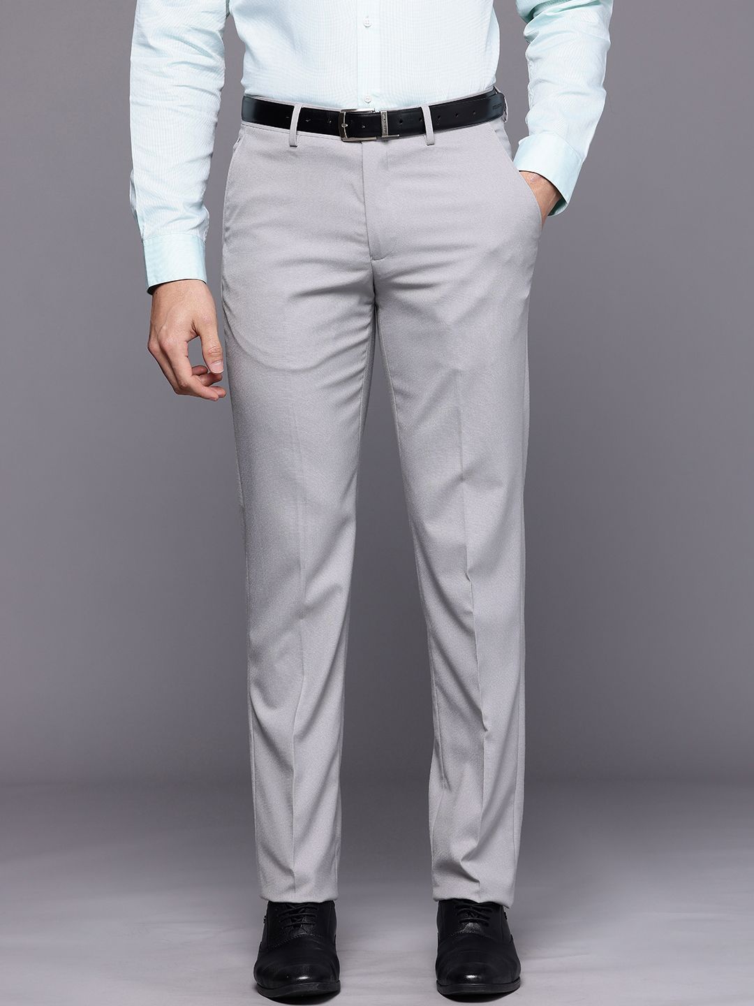 Louis Philippe Men Formal Trousers