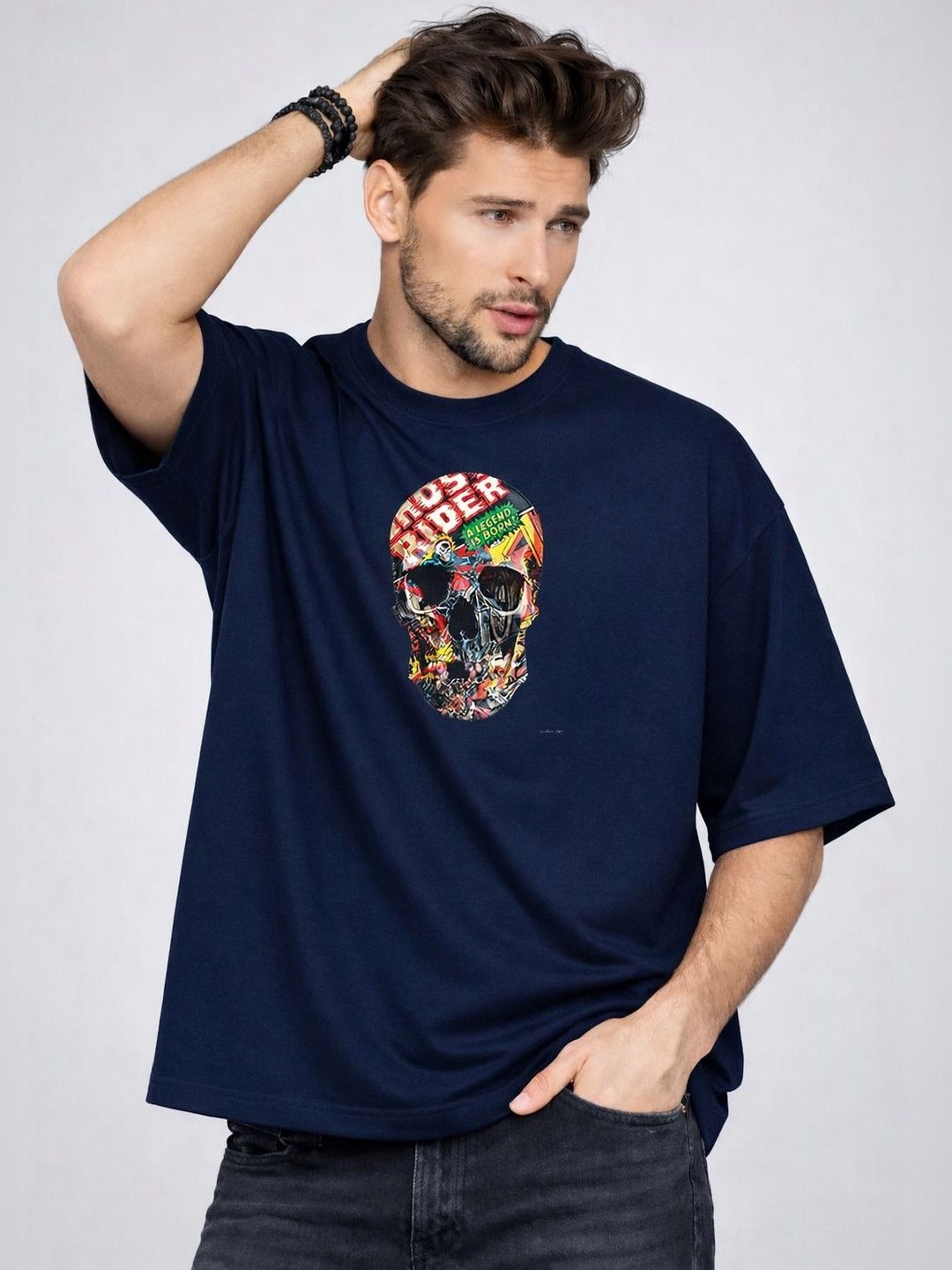 Moda Rapido Men Printed T-shirt