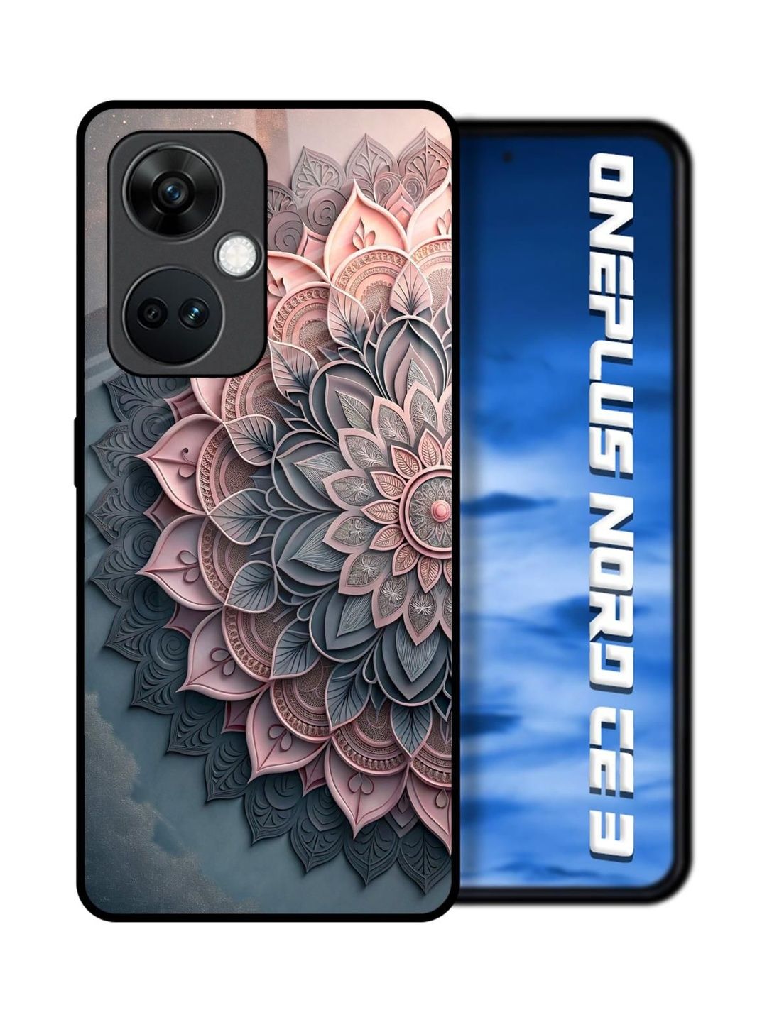QRIOH Floral Printed OnePlus Nord CE 3 5G Back Case Mobile Accessories