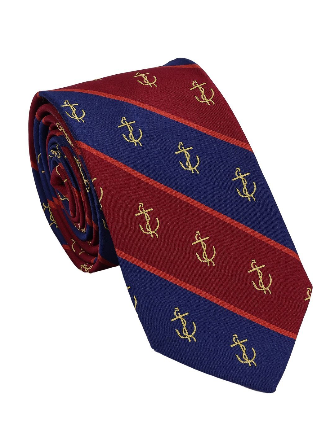 Alvaro Castagnino Men Striped Broad Tie