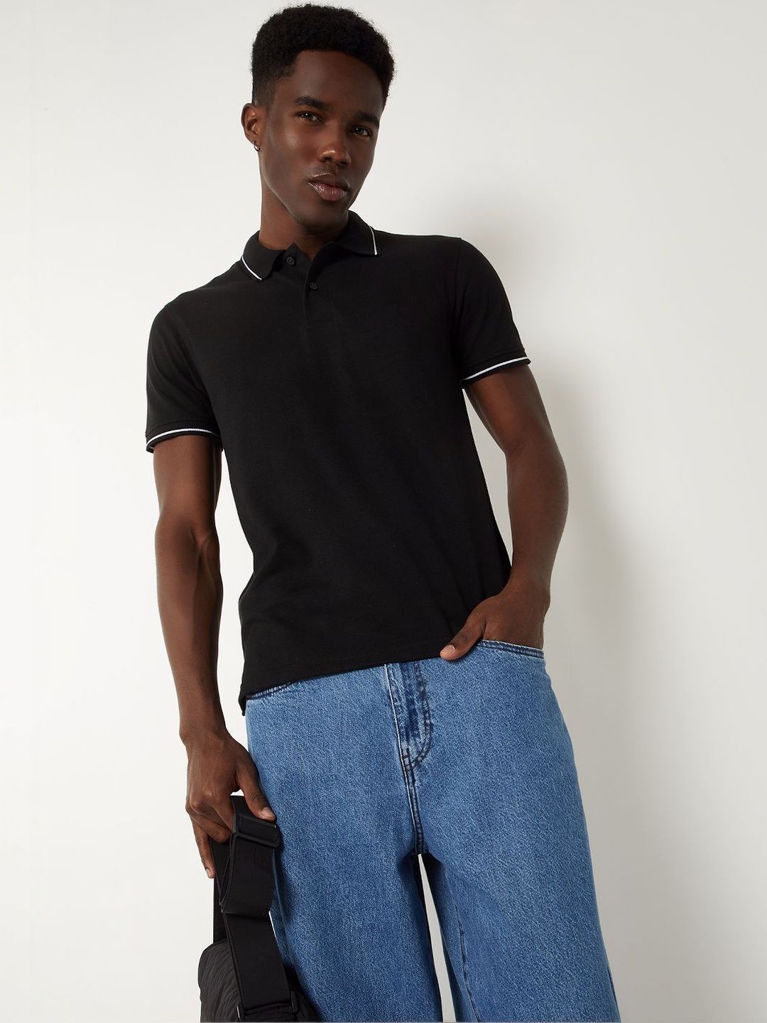 max Men Polo Collar T-shirt
