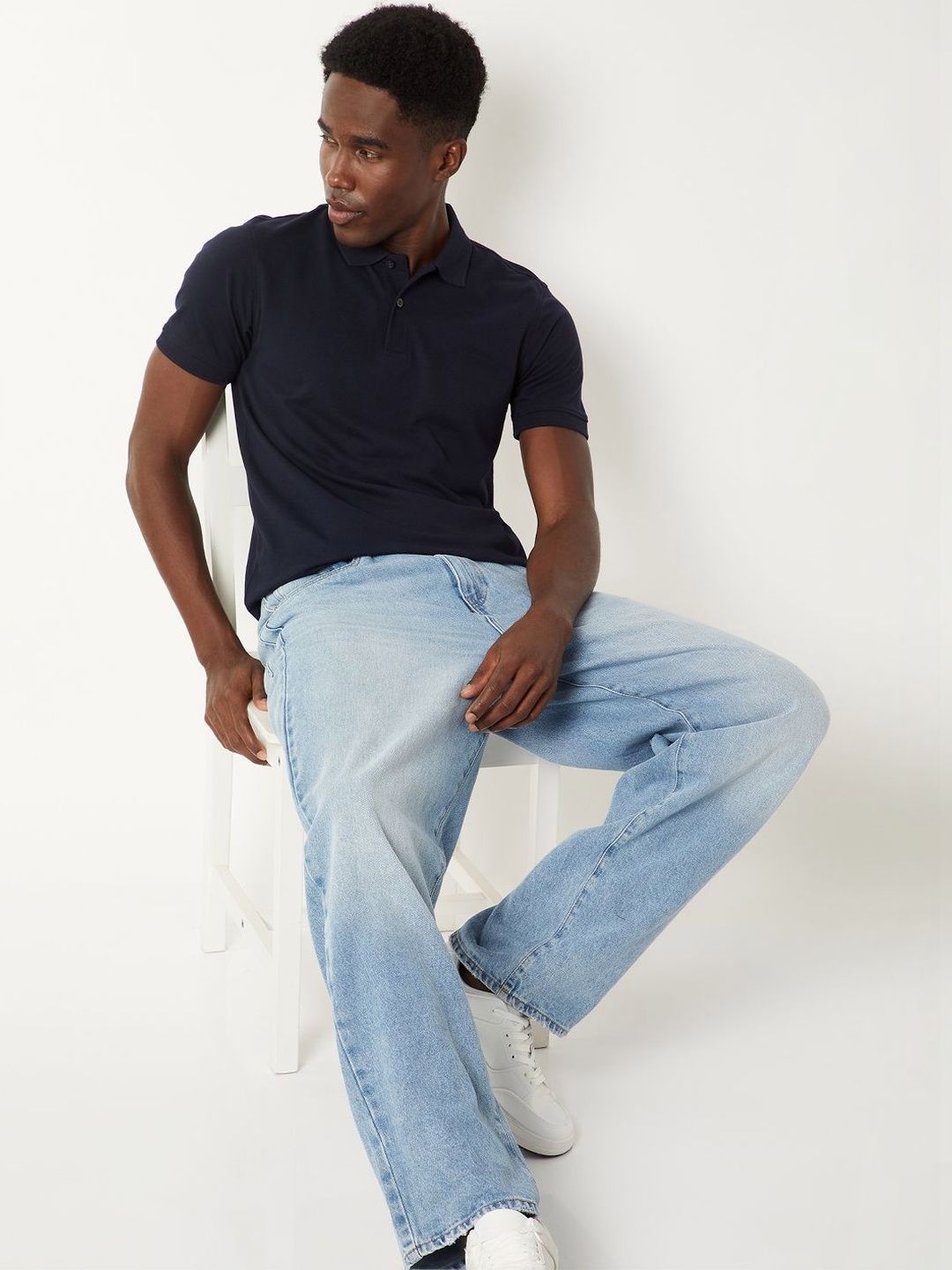max Men Polo Collar T-shirt