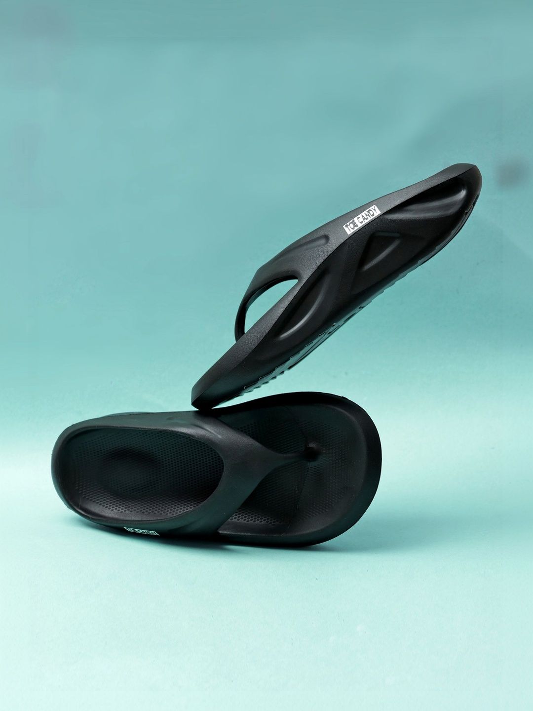 TOE CANDY Men Rubber Thong Flip-Flops