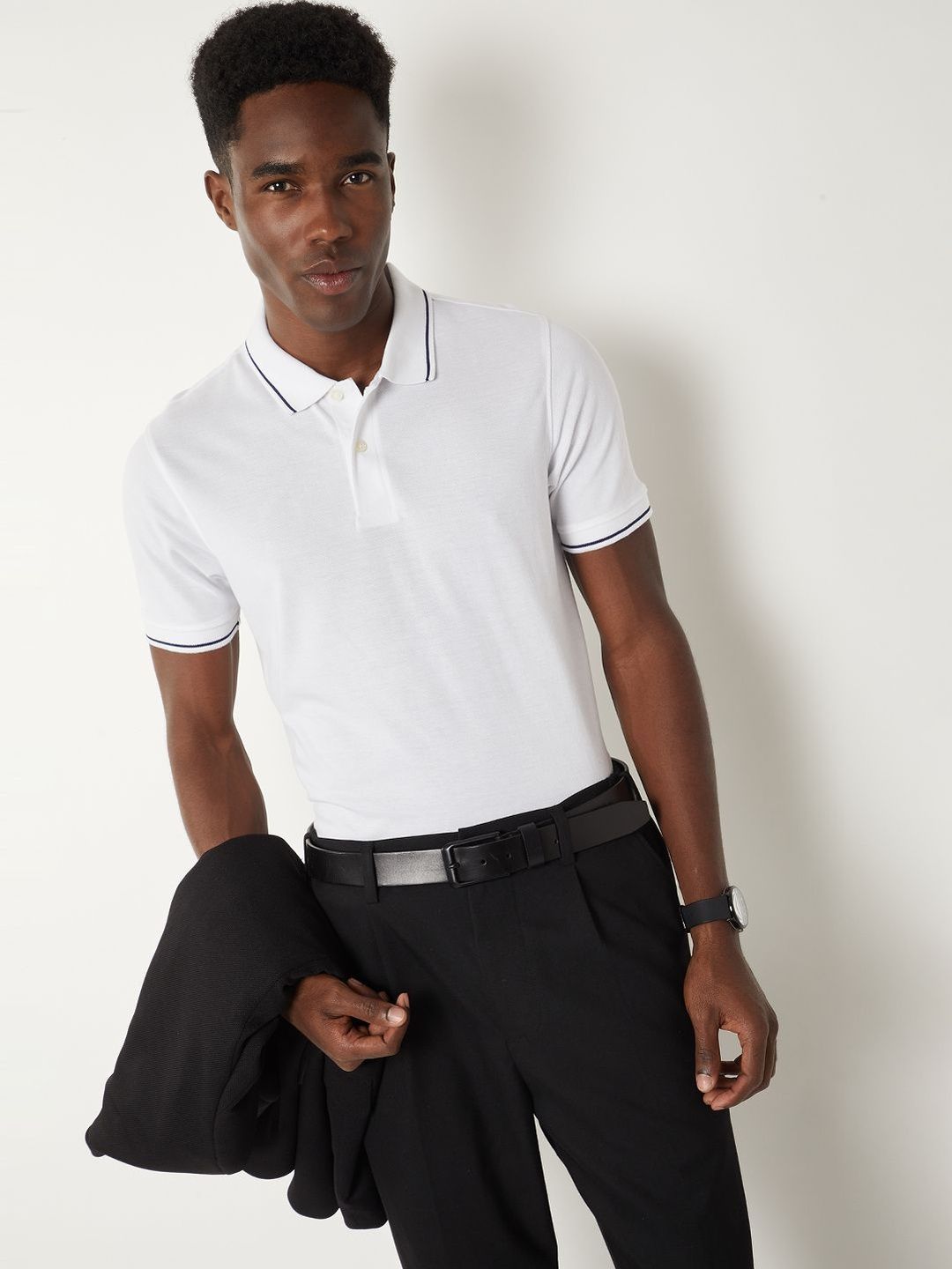 max Men Polo Collar T-shirt