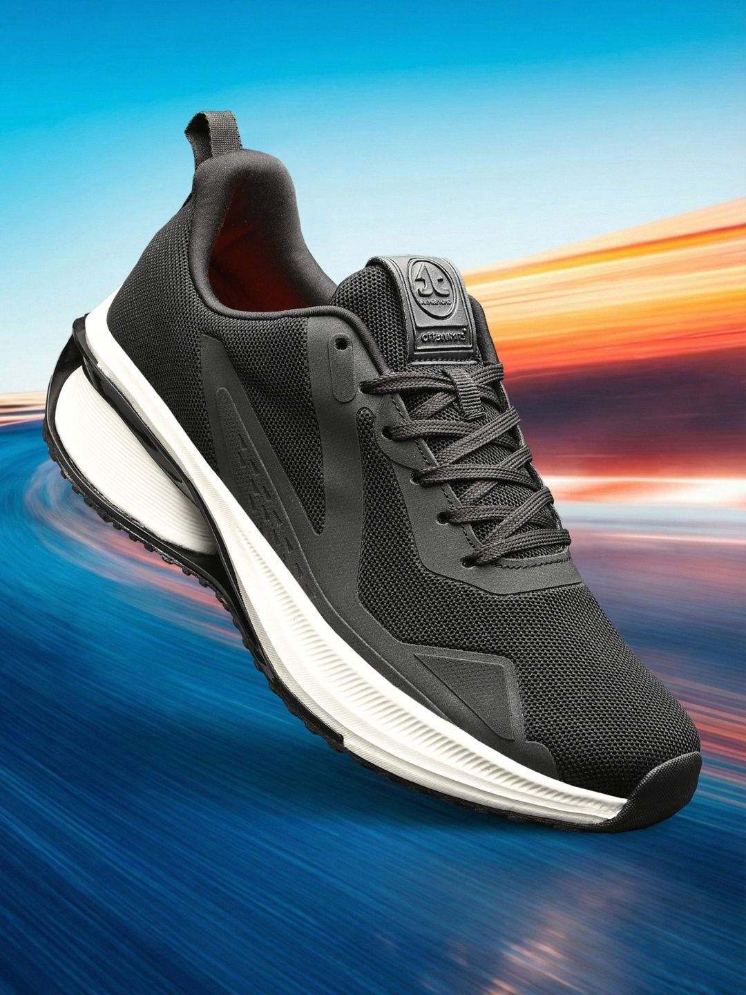 OFF LIMITS Apexrun Black Mesh Running Shoes