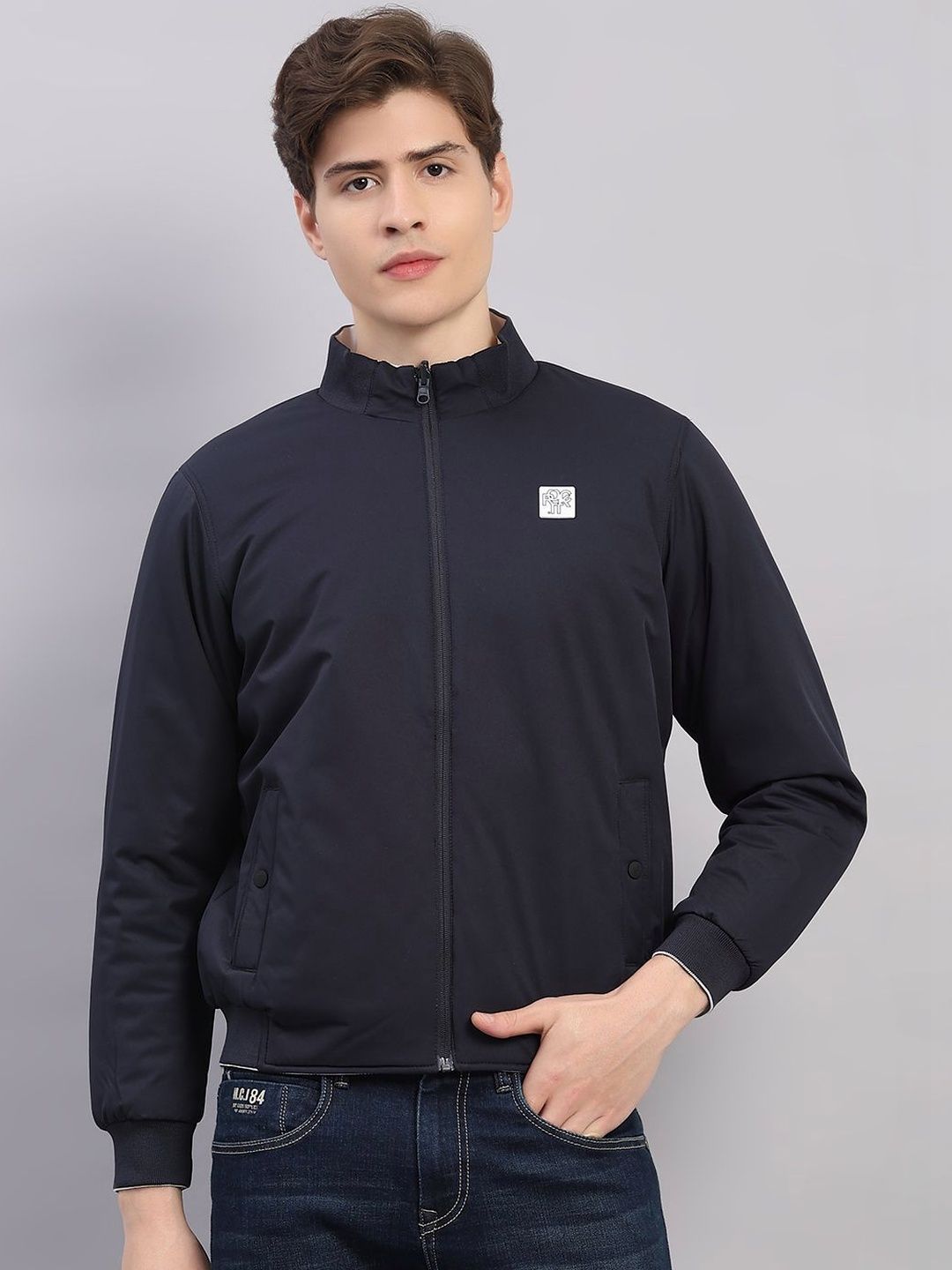 rock.it Men Reversible Outdoor Bomber Jacket