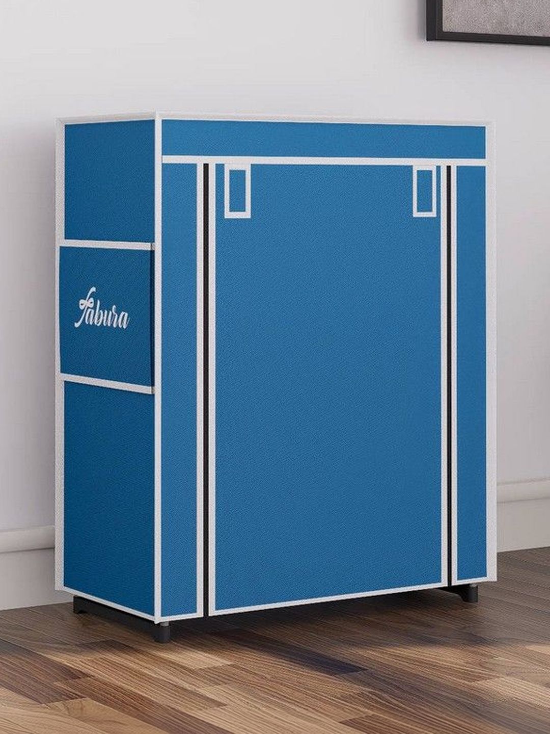Fabura Blue & White 4-Layers Water Resistance Shoe Rack
