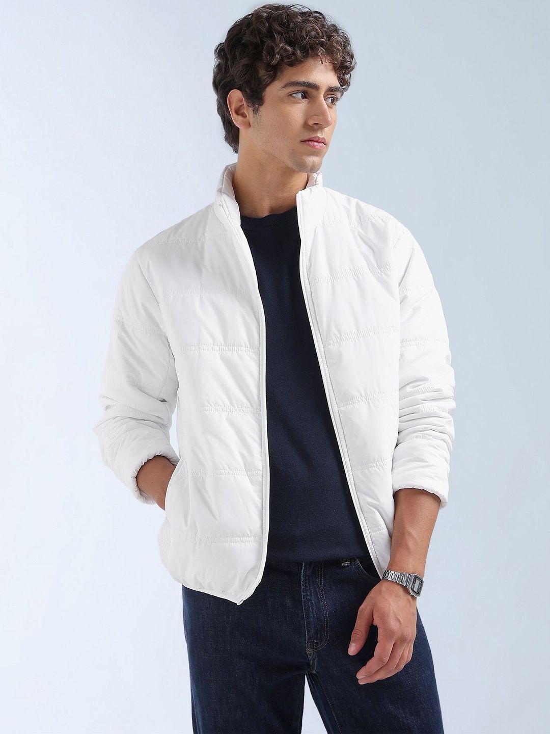 Flying Machine Men Lightweight Puffer Jacket