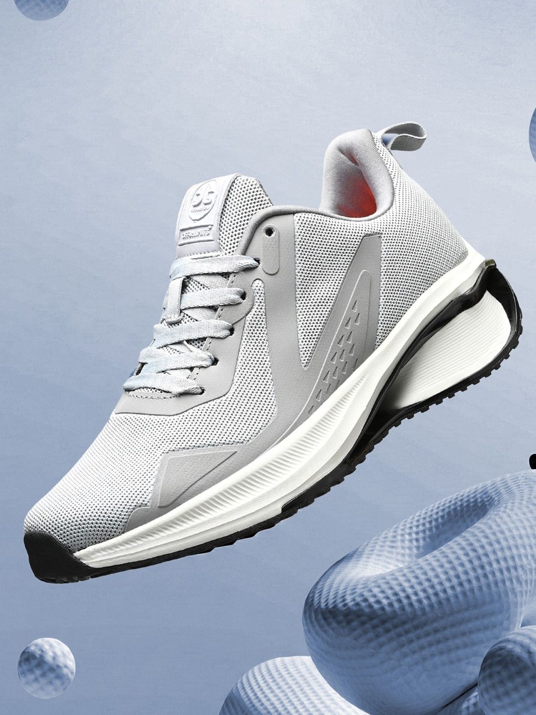 OFF LIMITS Apexrun Grey Mesh Running Shoes