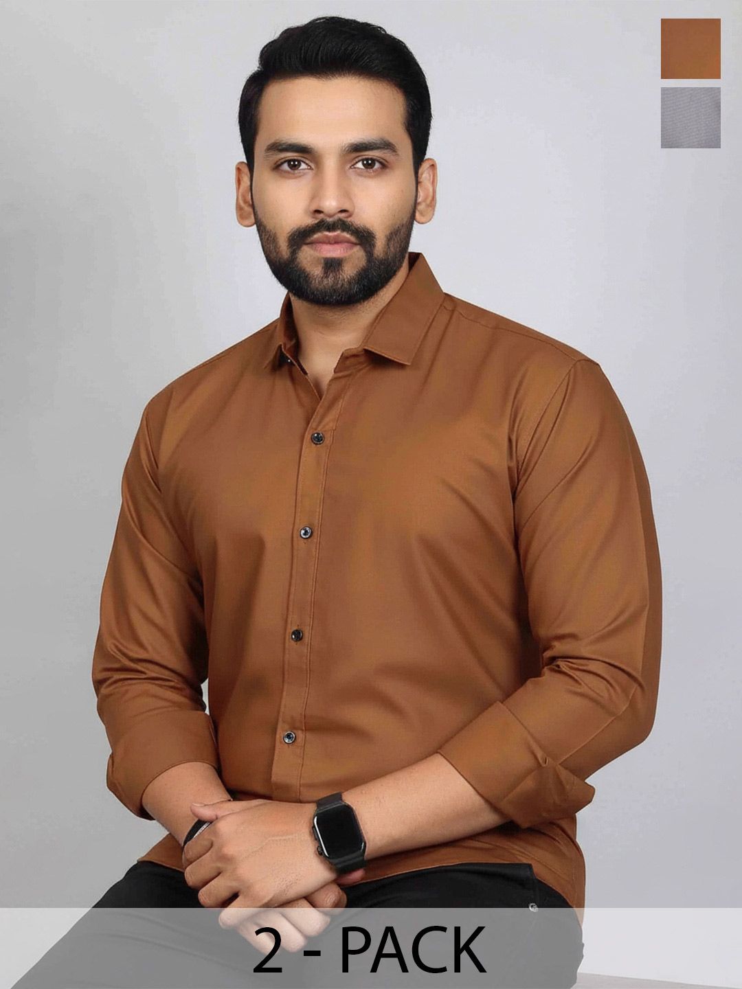 Blue Dove Men Comfort Casual Shirt