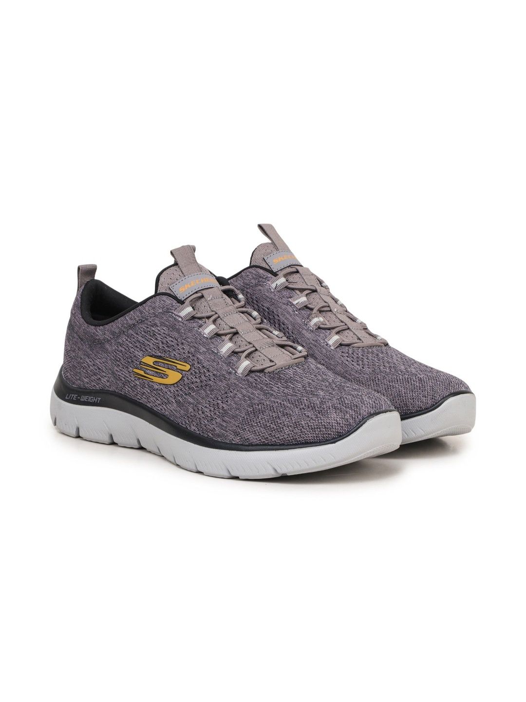 Skechers Men Lace-Ups Running Sports Shoes