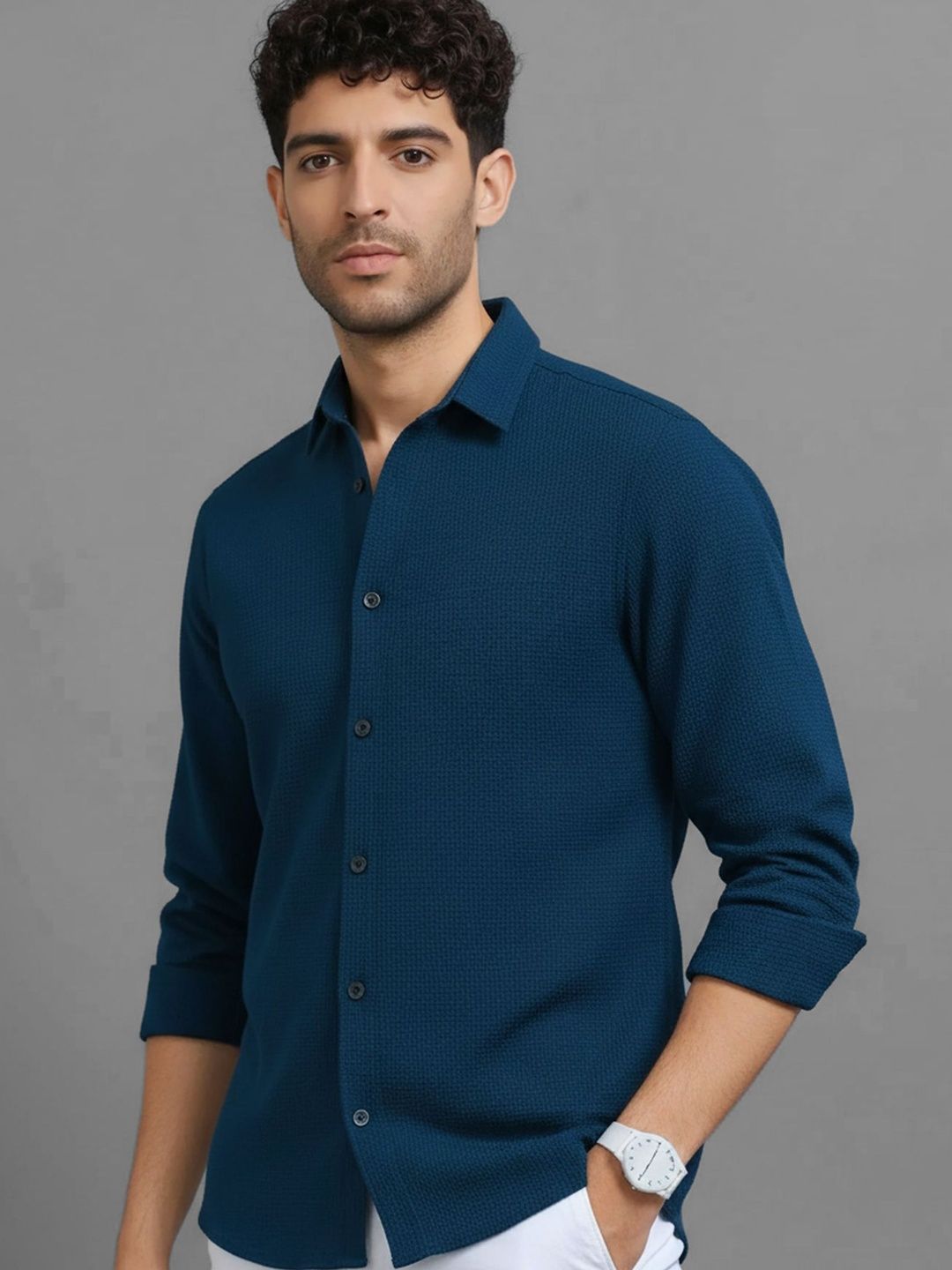 R.Code by The Roadster Life Co. Men Standard Casual Shirt