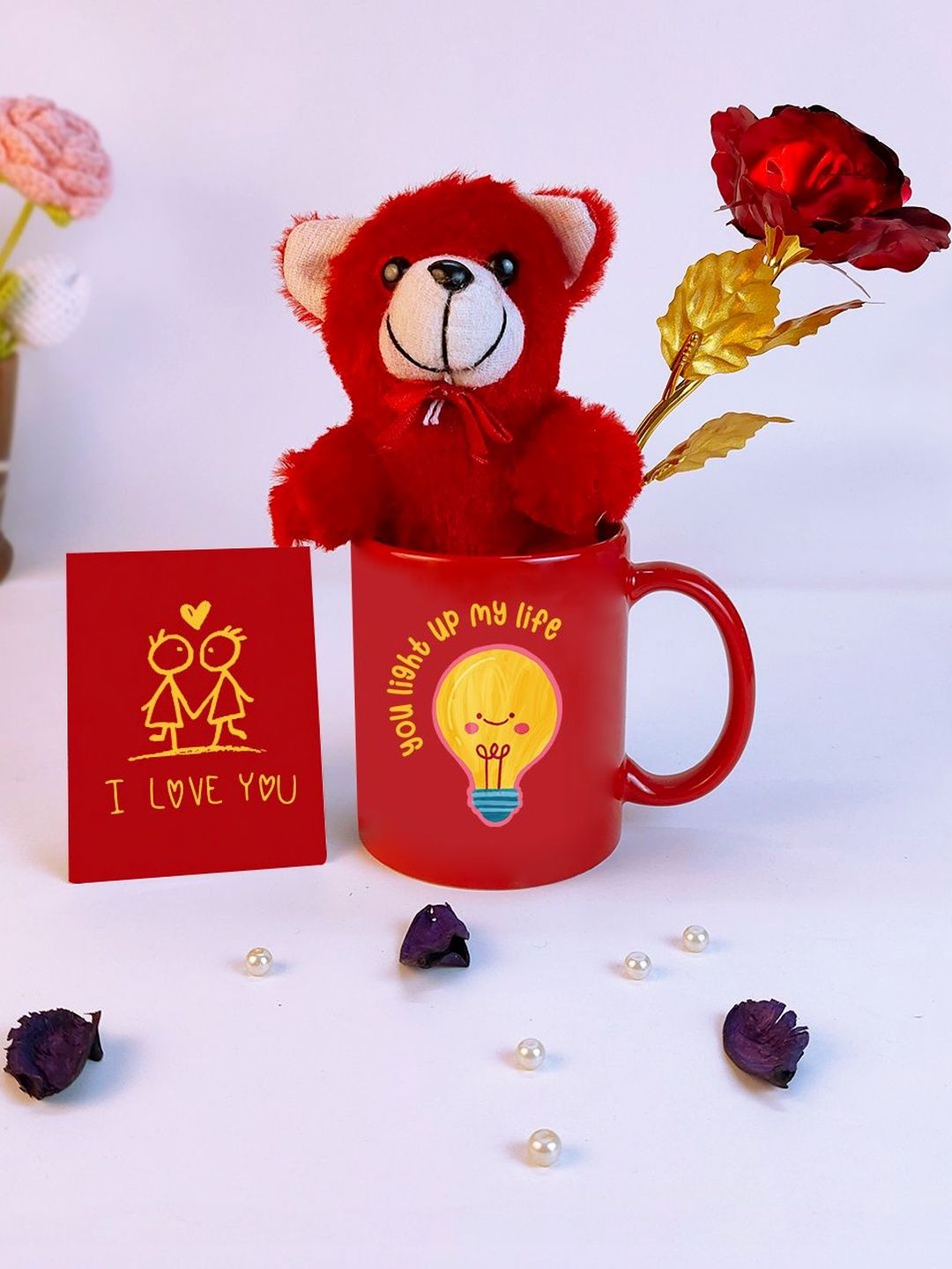 Giftii 4 Pieces Valentine Day Gift Set