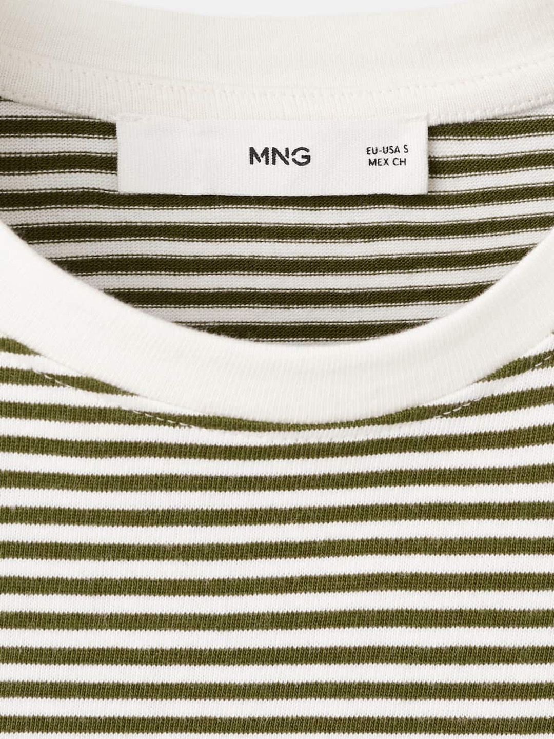 Striped Pure Cotton T-shirt