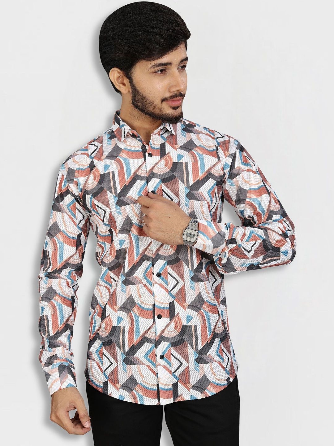 Metronaut Men Printed Casual Shirt