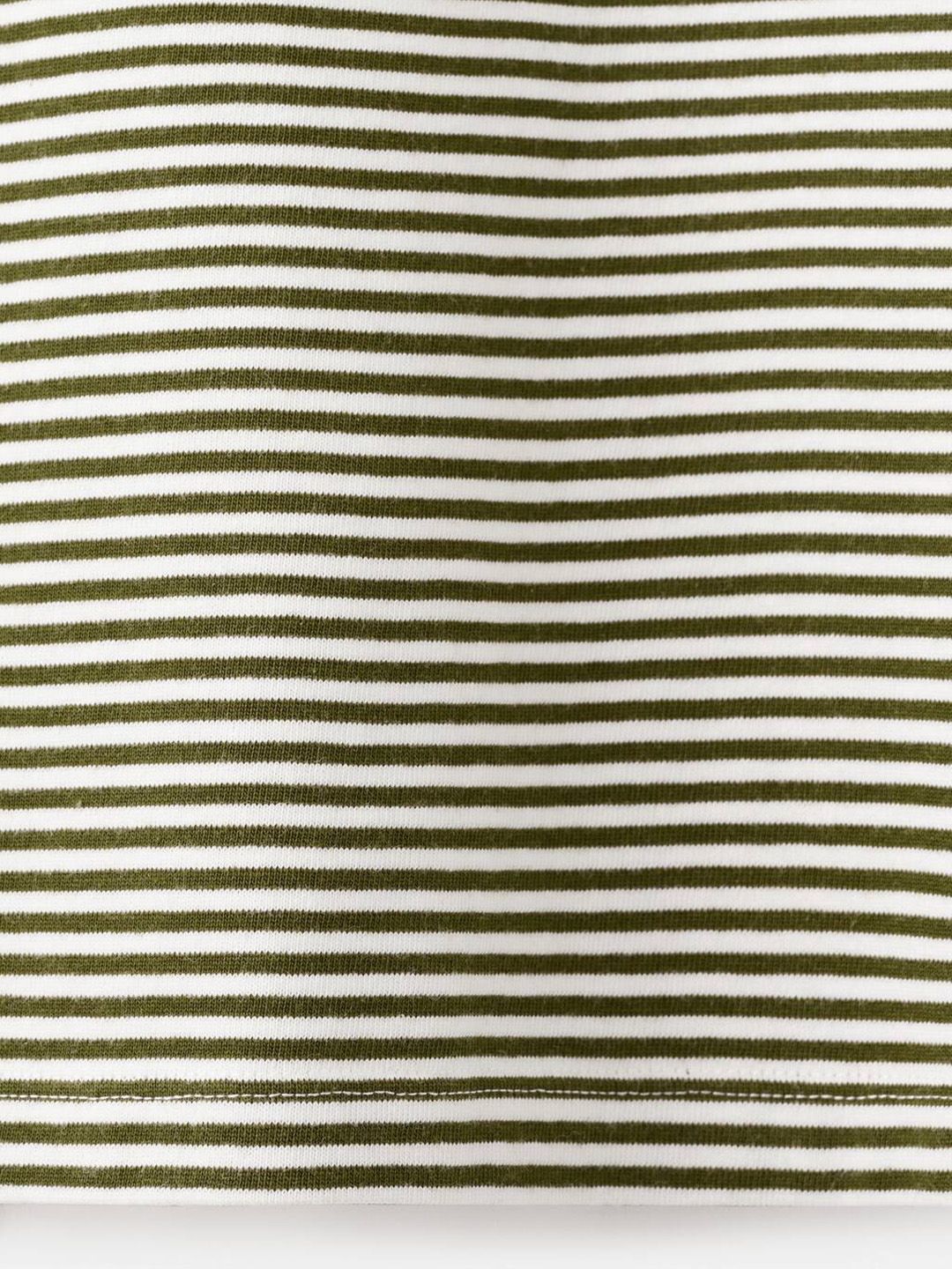 Striped Pure Cotton T-shirt
