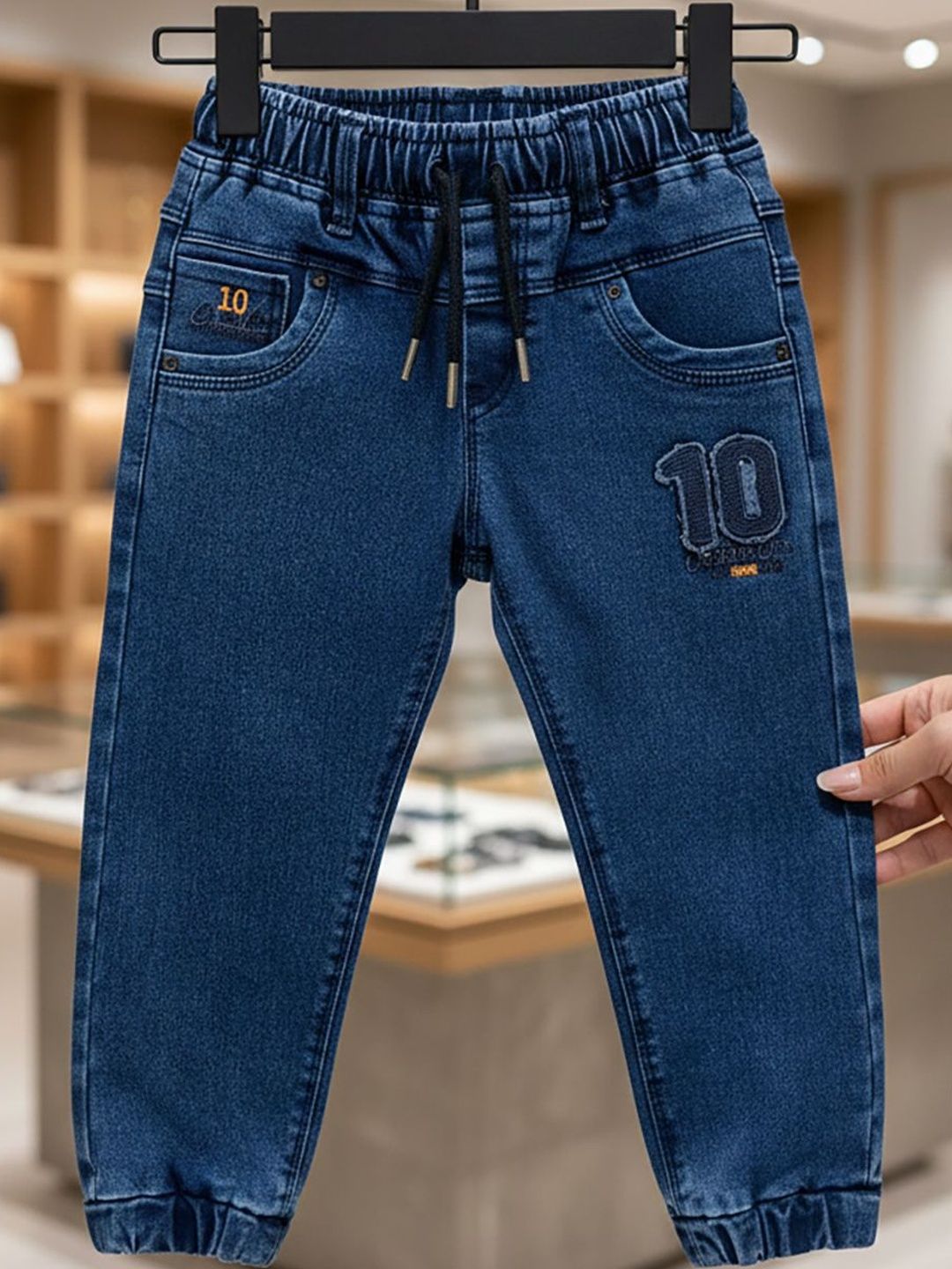 JFR Boys Jogger Low-Rise Light Fade Jeans