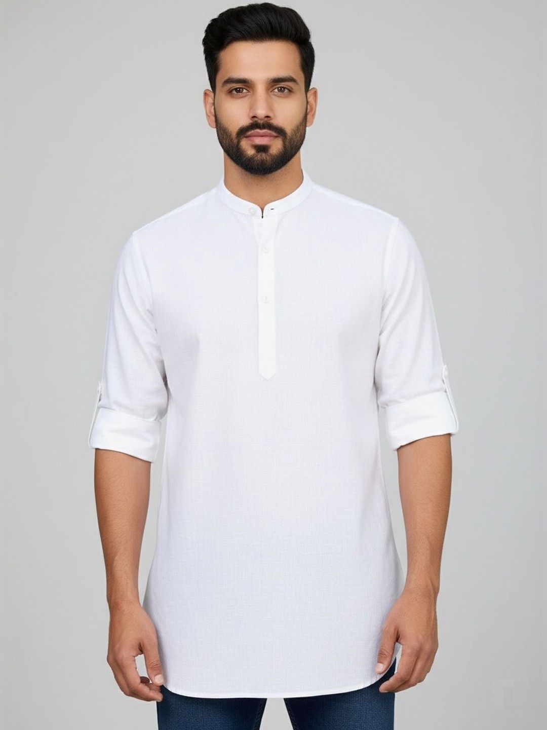 See Designs Men Patchwork Kurta