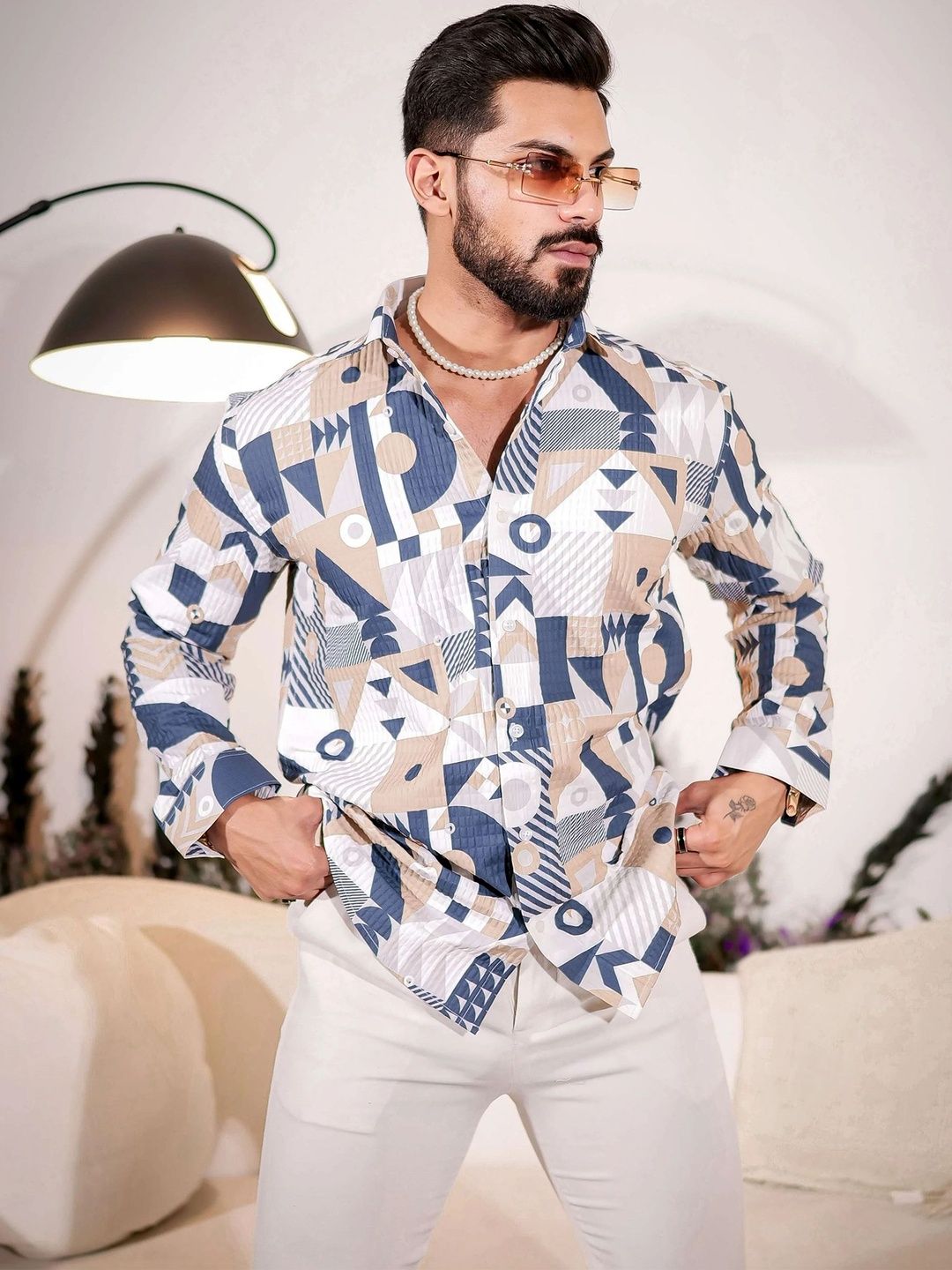 Metronaut Men Printed Casual Shirt