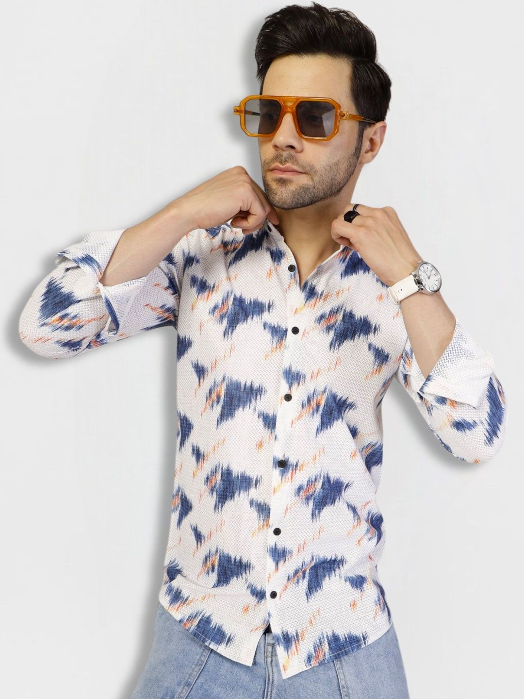 Metronaut Men Printed Casual Shirt