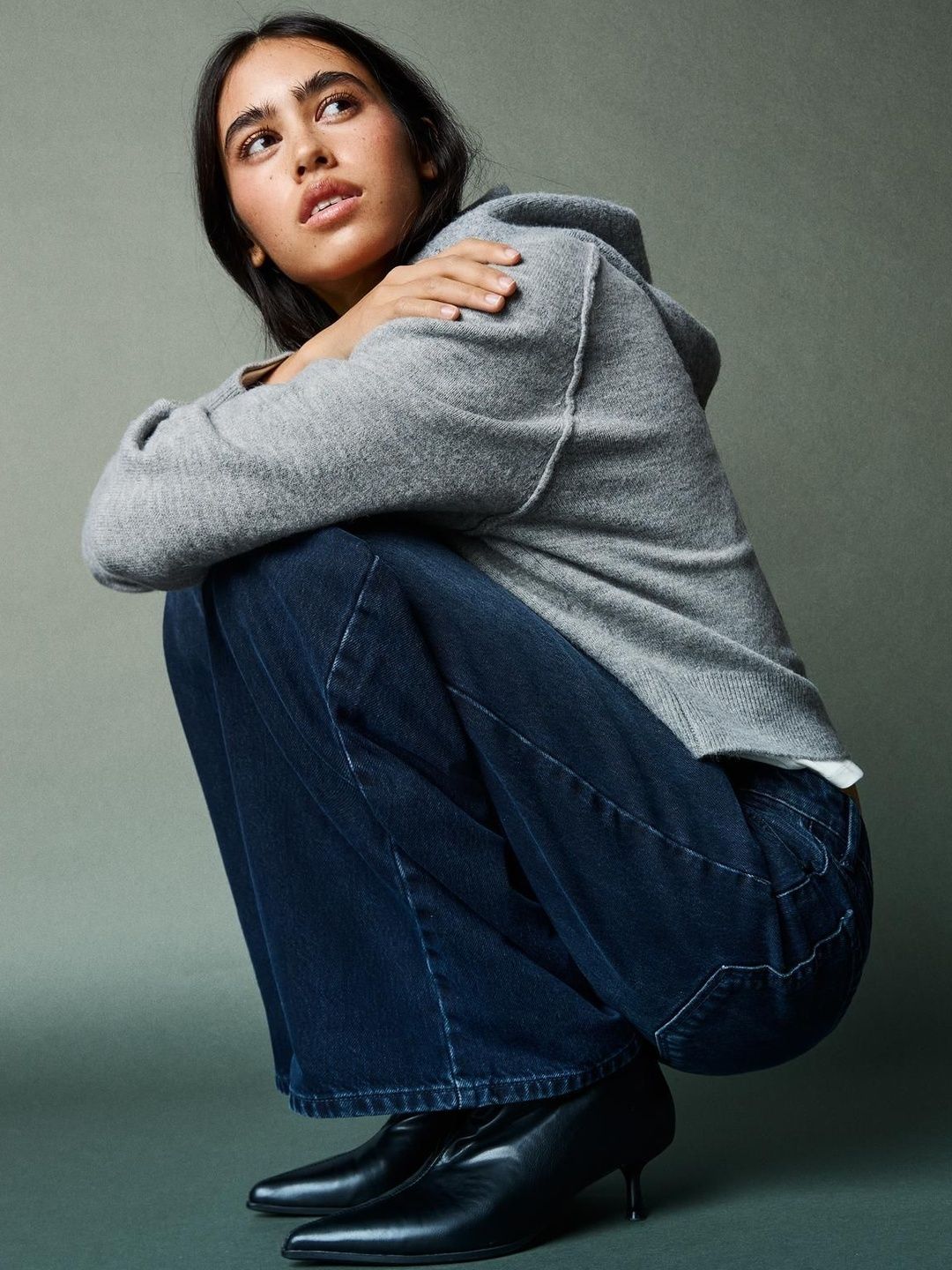 Wide-leg jeans