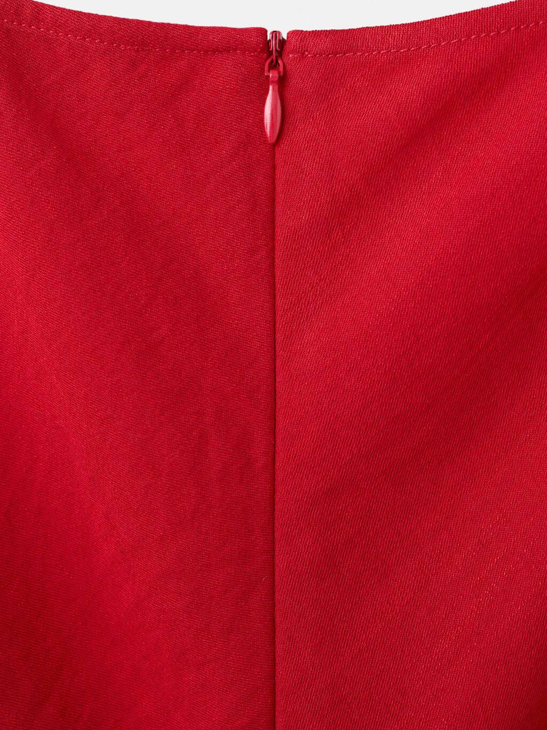 A-Line Midi Dress