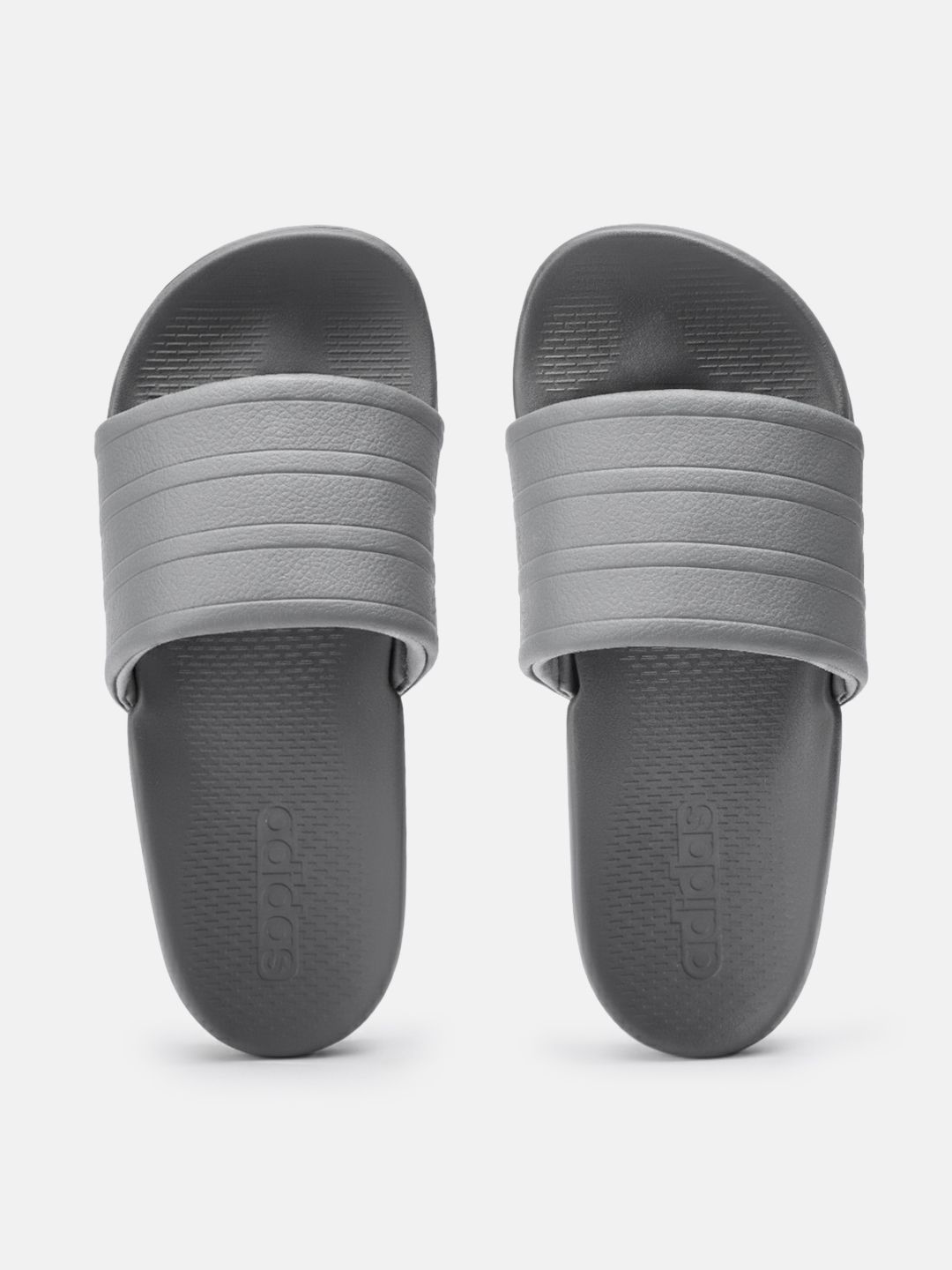 ADIDAS Unisex Cloudfoam Striped Sliders