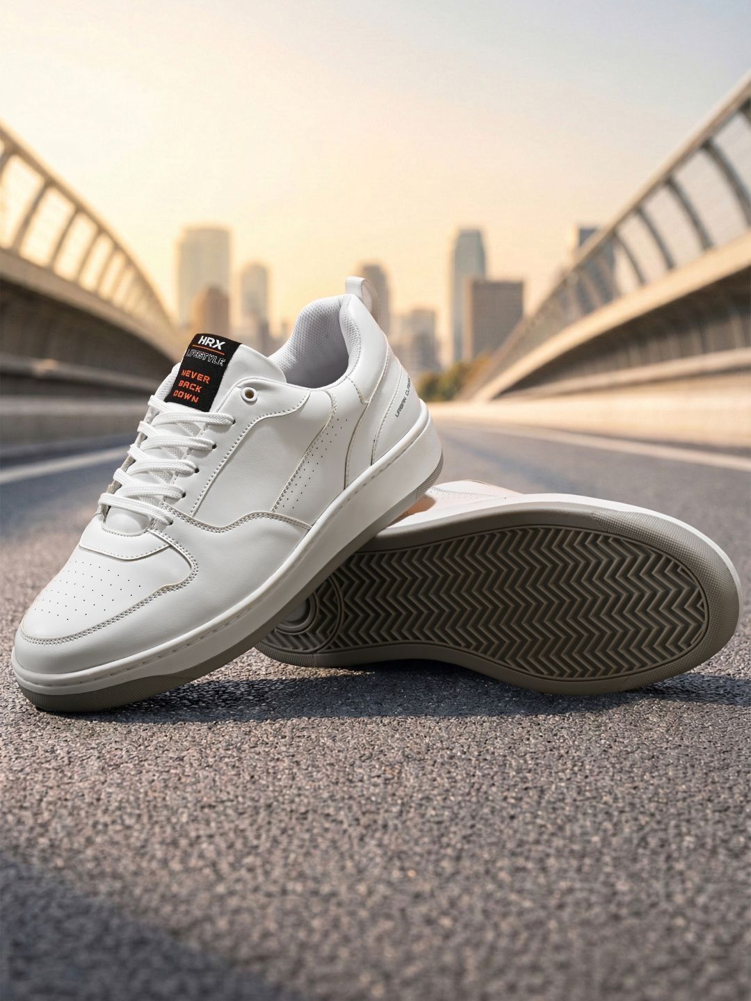 HRX by Hrithik Roshan Men Perforations Sneakers