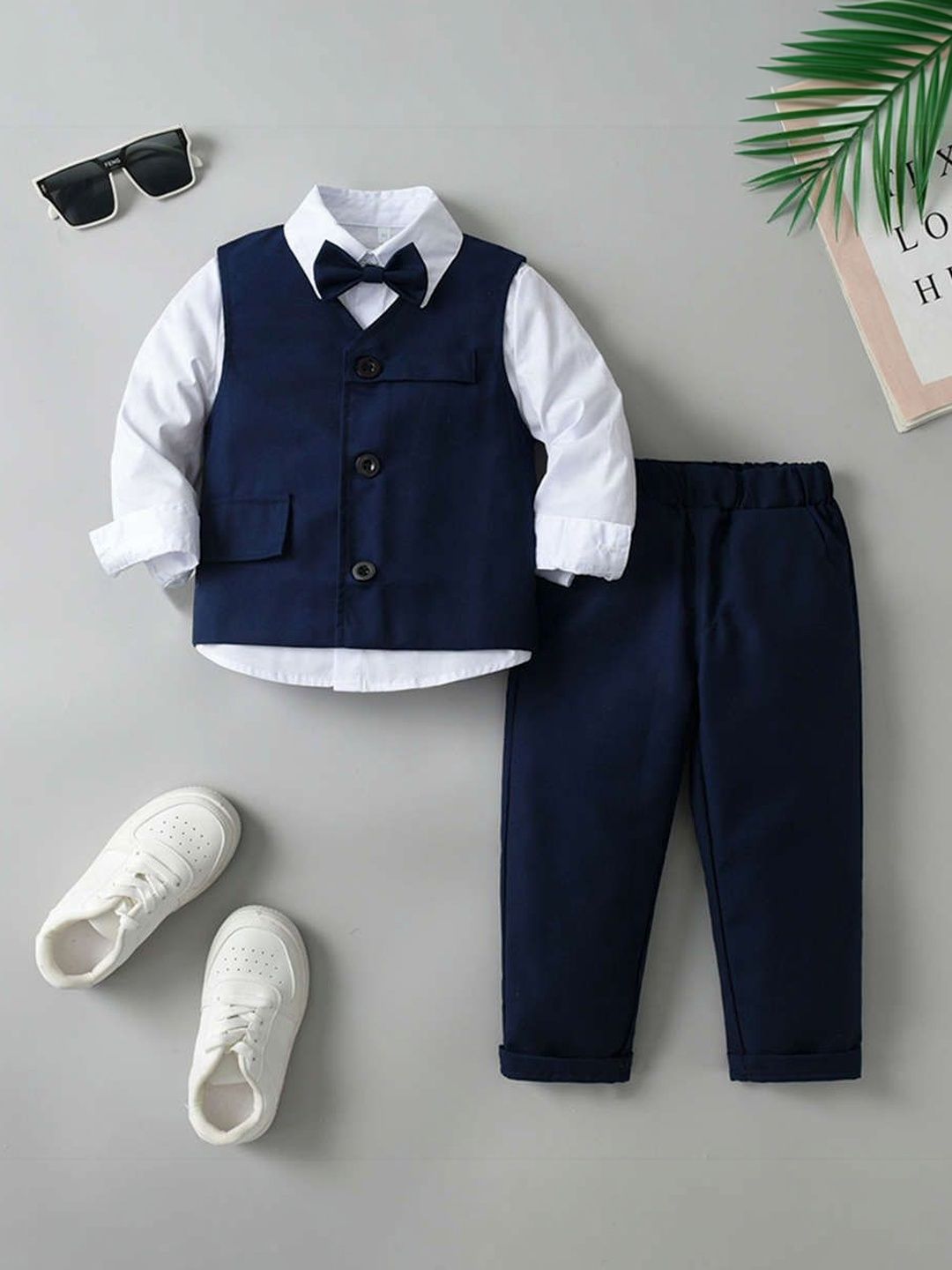 FABIZZA Boys Boys 3 Piece Suits