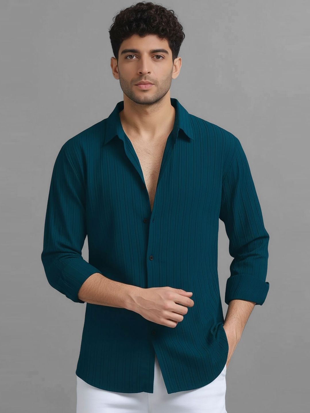 R.Code by The Roadster Life Co. Men Standard Casual Shirt