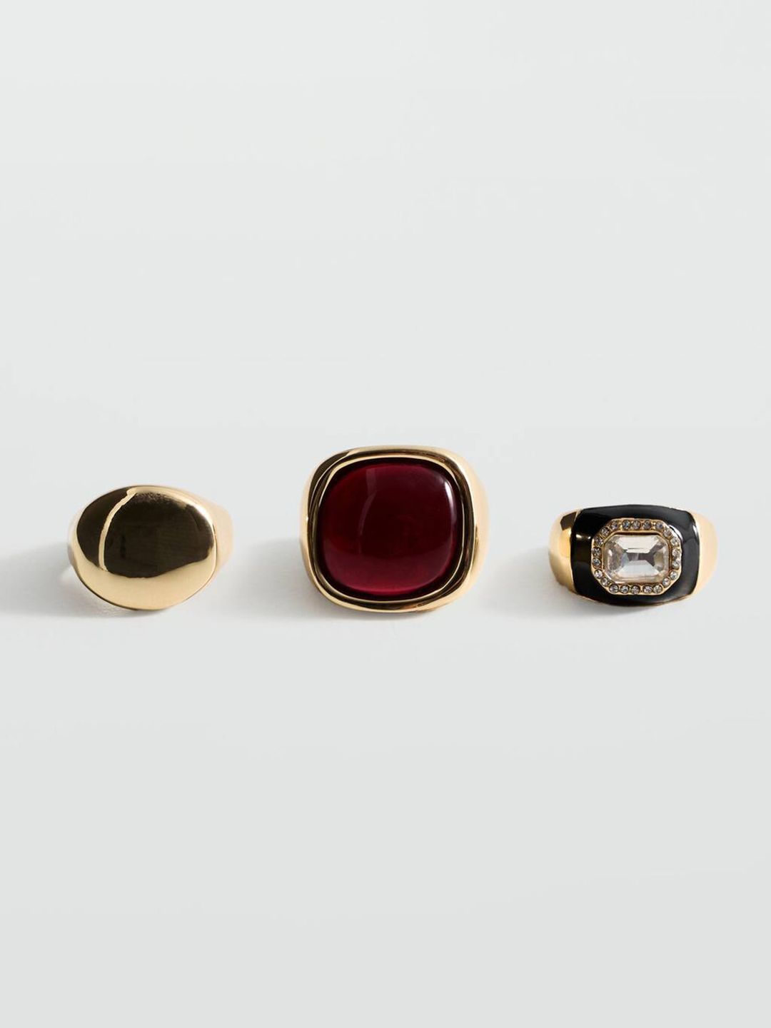 Set of 3 Finger Rings