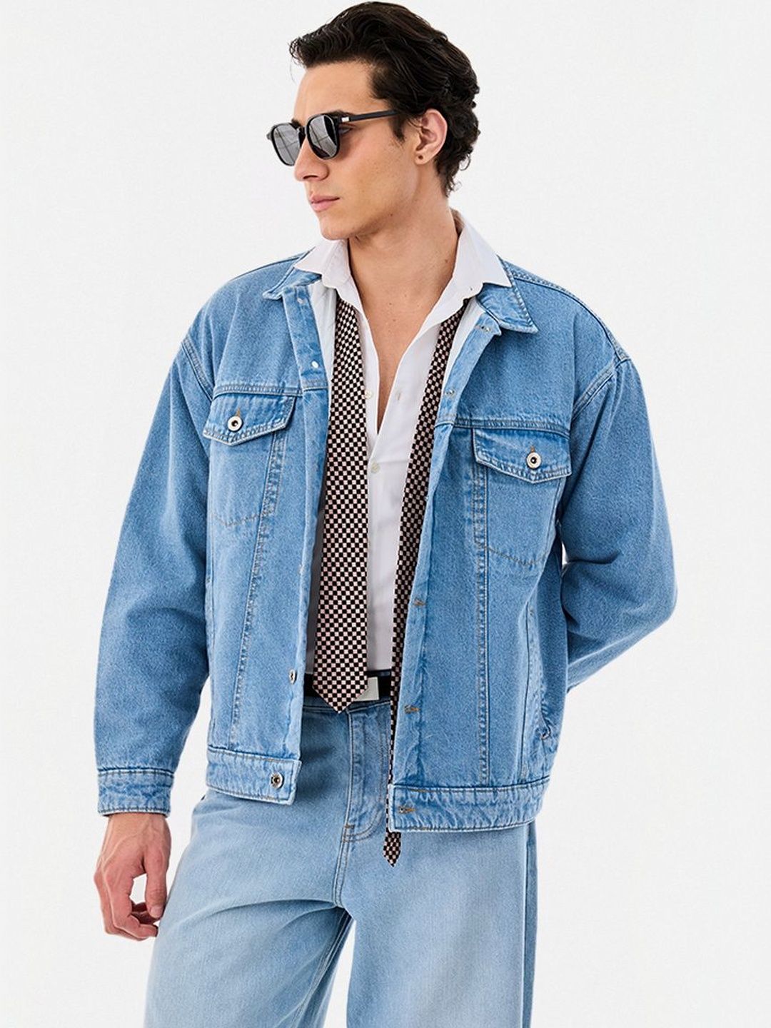 Snitch Blue Denim Jacket