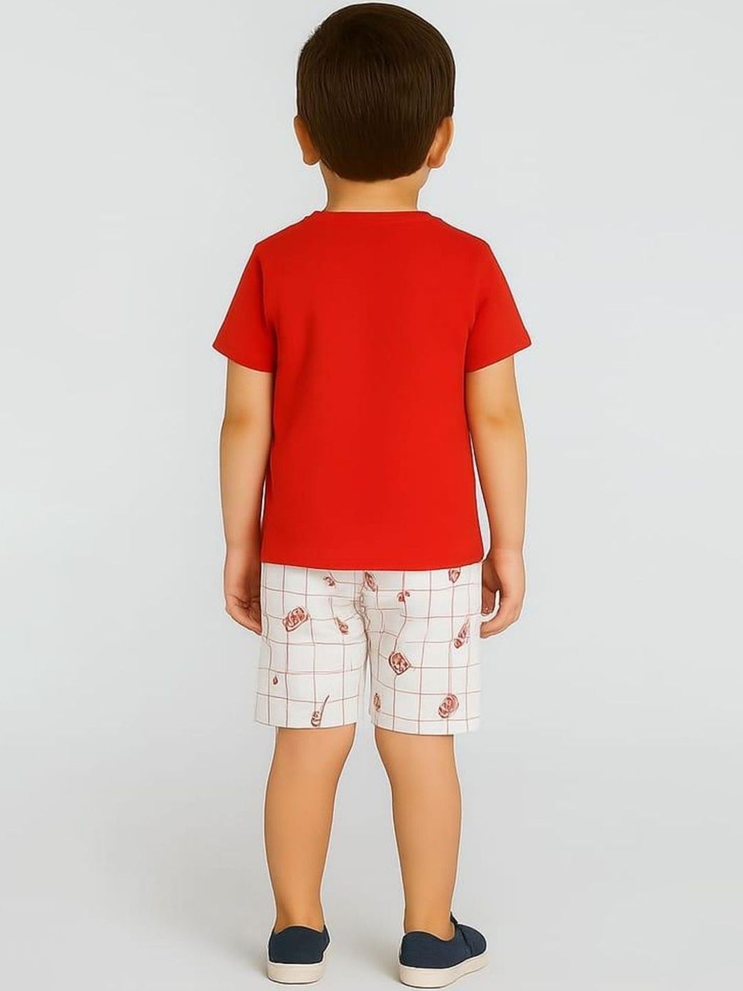 Buy Tiny Hugs Boys Printed T-shirt with Shorts - Clothing Set for