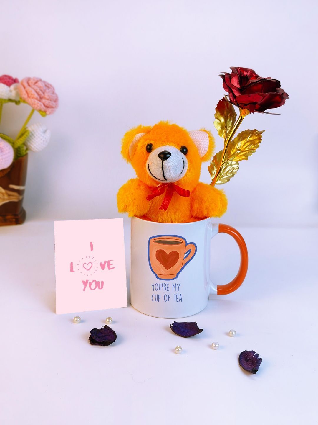 Giftii 4-Pieces Valentines Day Gift Set