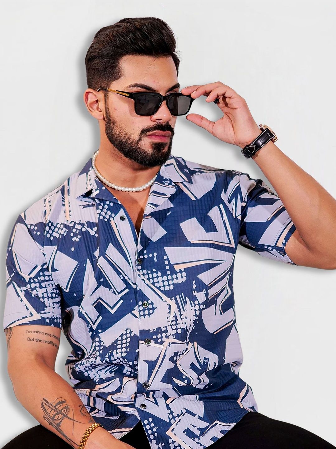 Metronaut Men Printed Casual Shirt