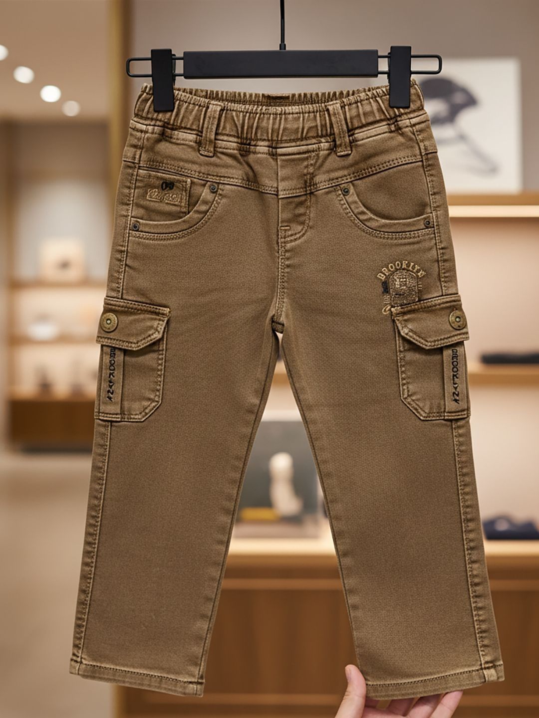 JFR Boys Straight Fit Low-Rise Jeans