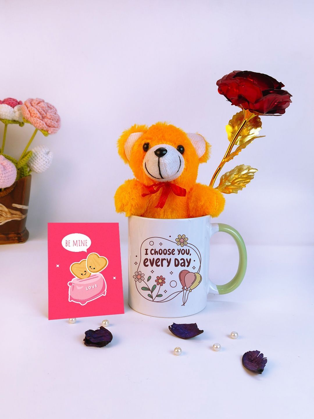 Giftii 4-Pieces Valentine Day Gift Set