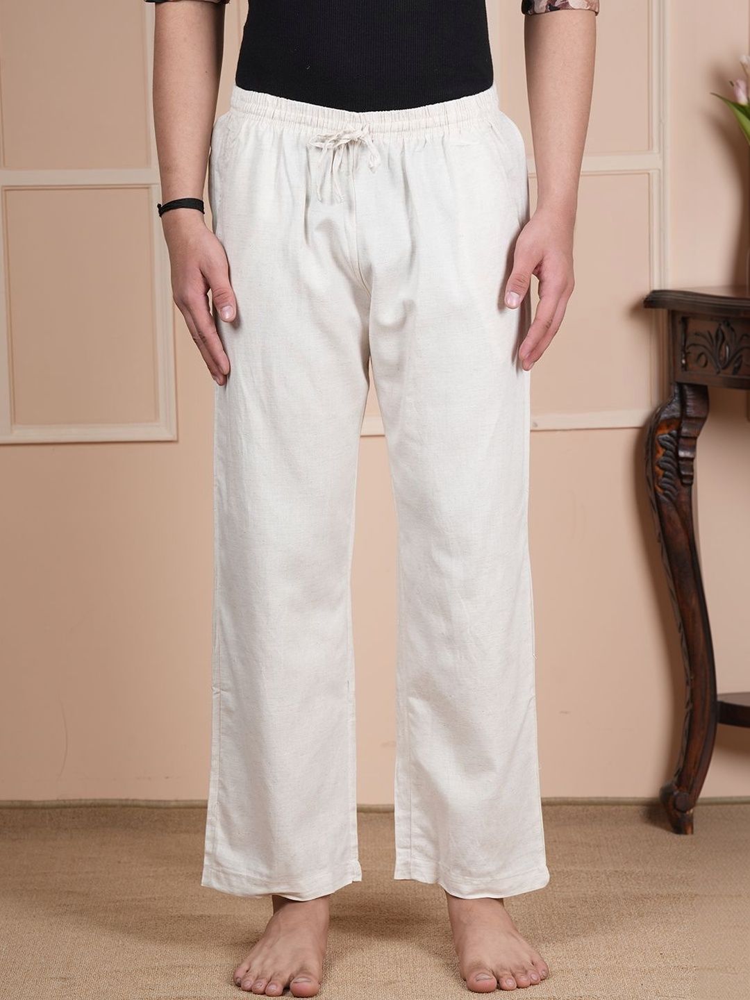 Style Shoes Mid Rise Straight Lounge Pant
