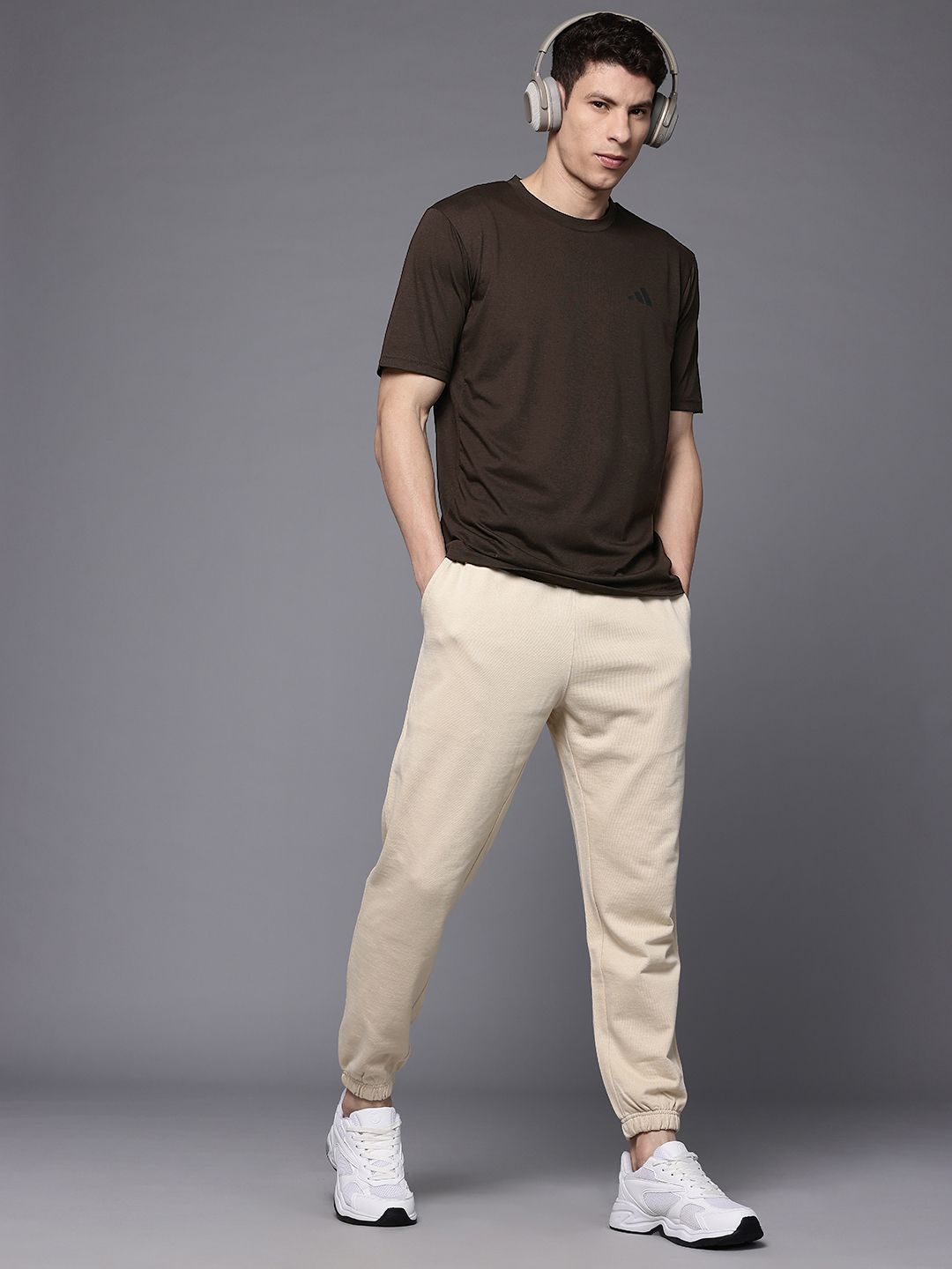 ADIDAS Round Neck Relaxed Fit T-shirt