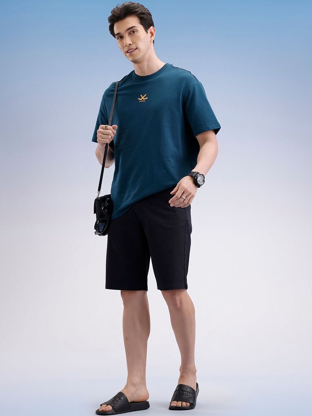 WROGN WROGN Men Printed Tropical Pockets T-shirt