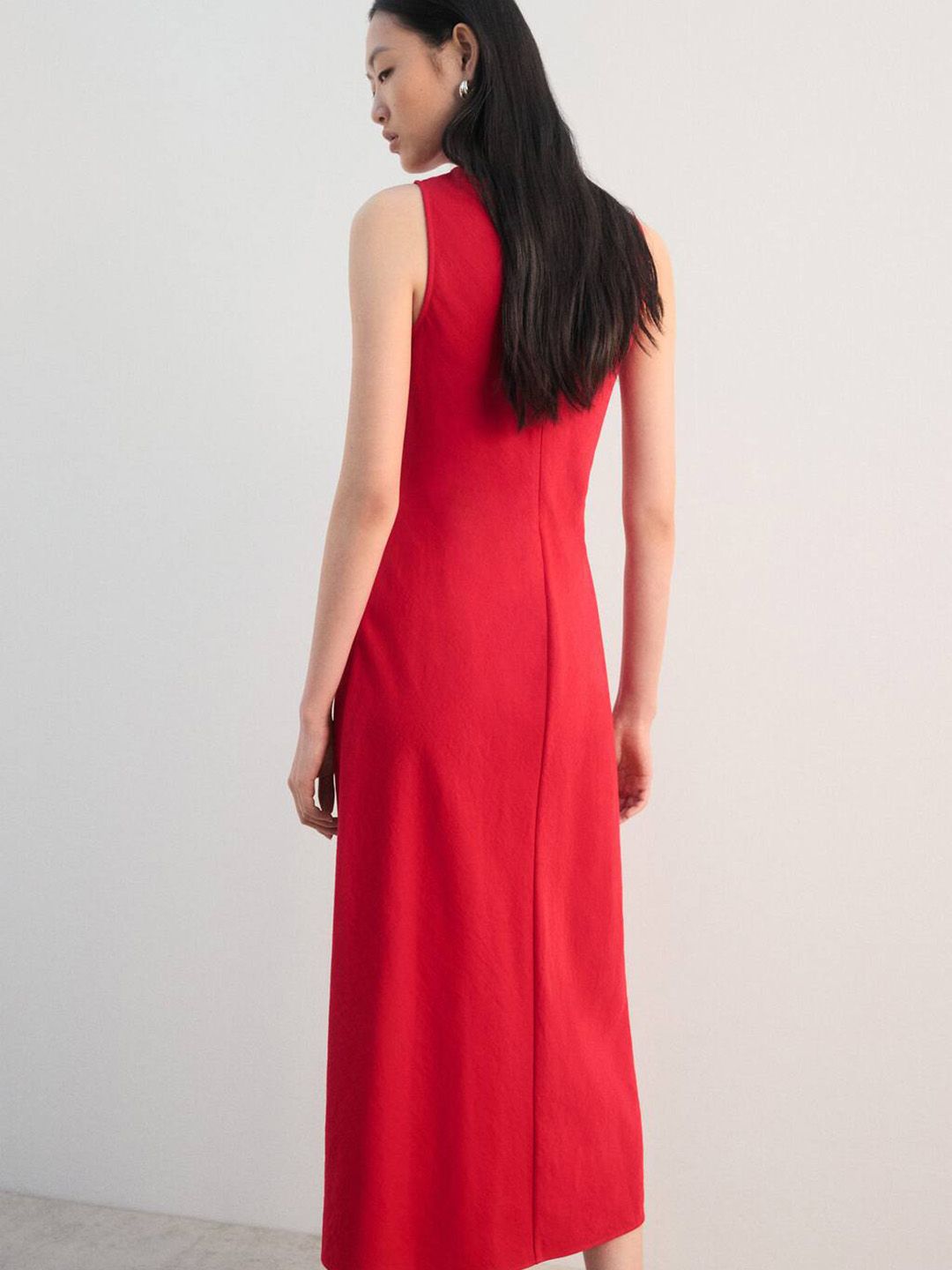 A-Line Midi Dress