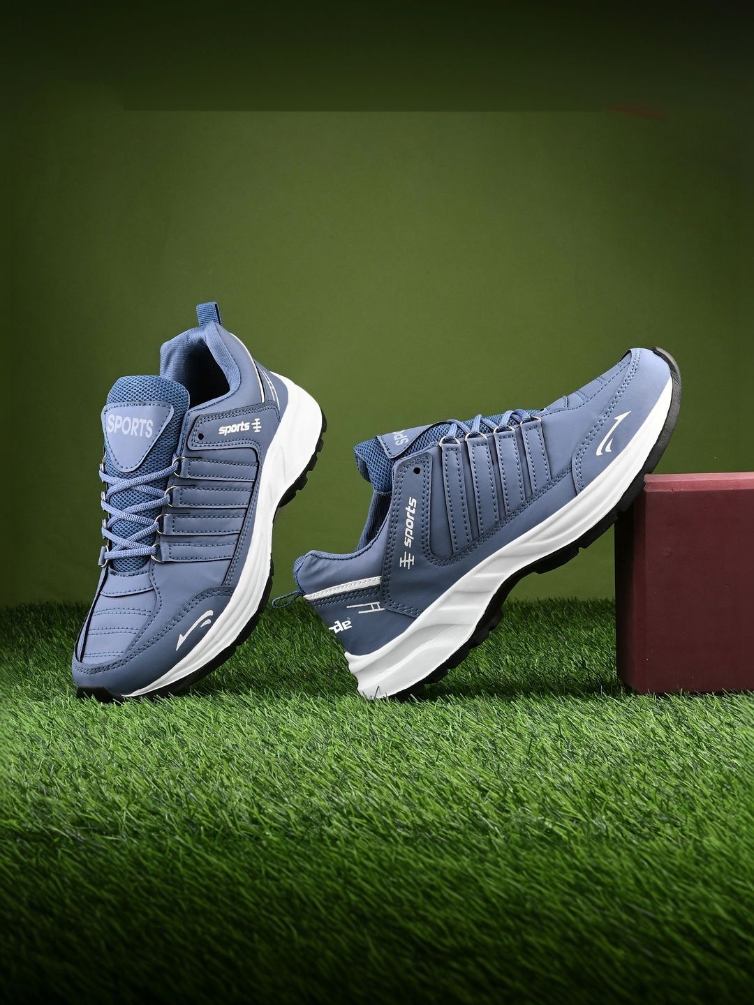 BIRDE Men Running Non-Marking Shoes