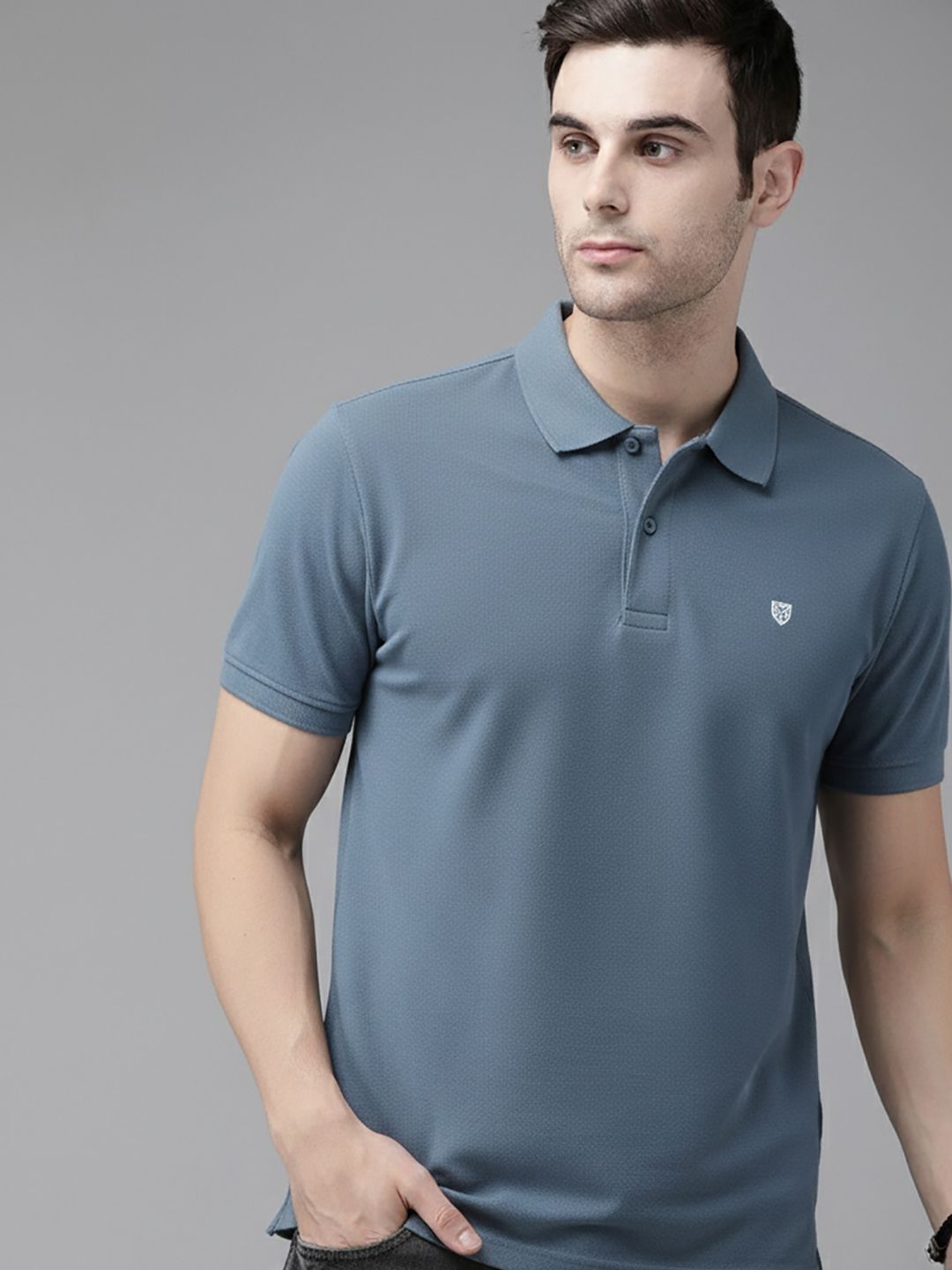 OAKWYN Men Polo Collar T-shirt