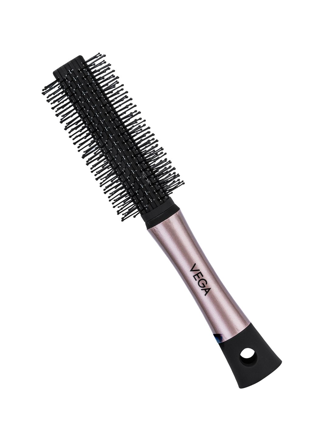 VEGA E17-RB Volumizing & Styling Round Hair Brush for Men & Women - Black
