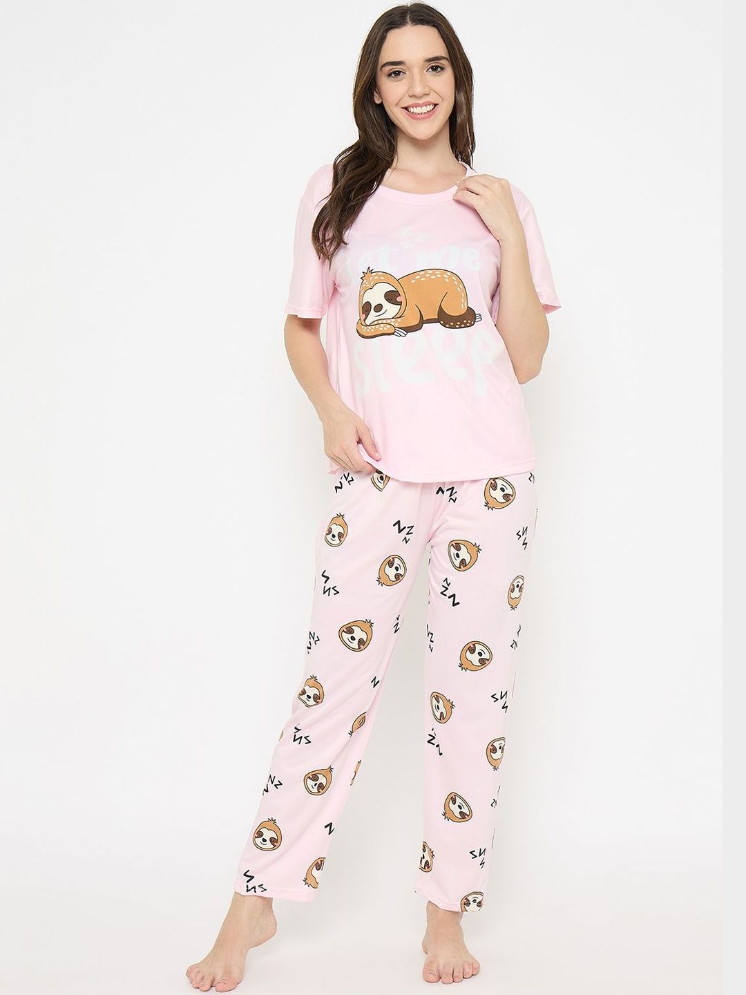 Camey Women Printed Night suit