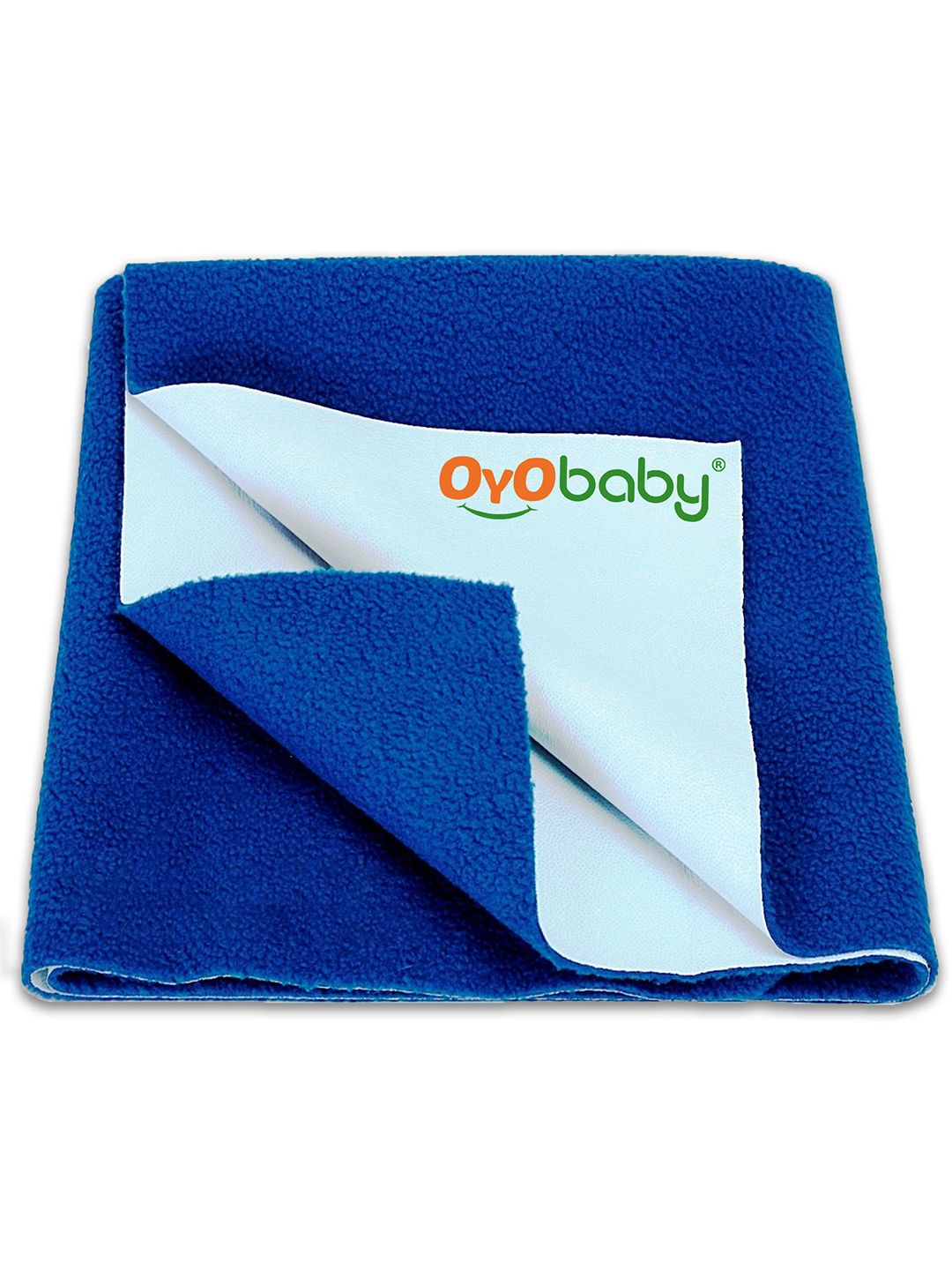 OyO Baby Royal Blue Waterproof & Baby Dry Sheet Polycotton Mattress Protector