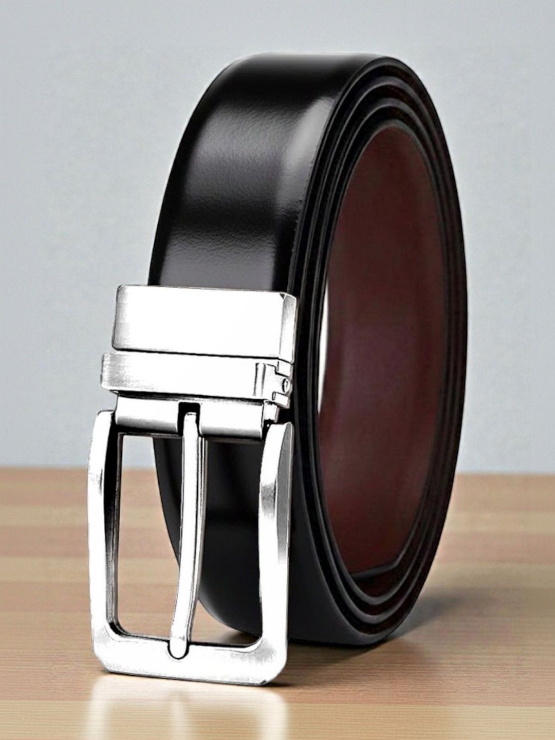 ZORO Men PU Reversible Formal Belt